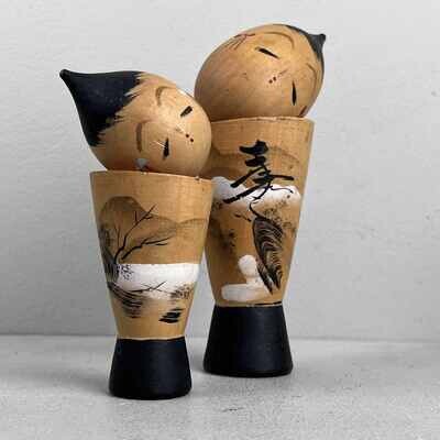 Vintage sosaku kokeshi