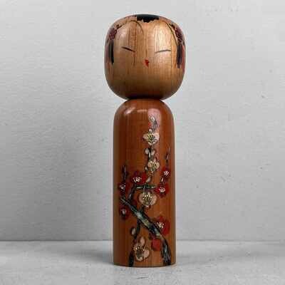Vinatge sosaku kokeshi door Takahashi Hajime