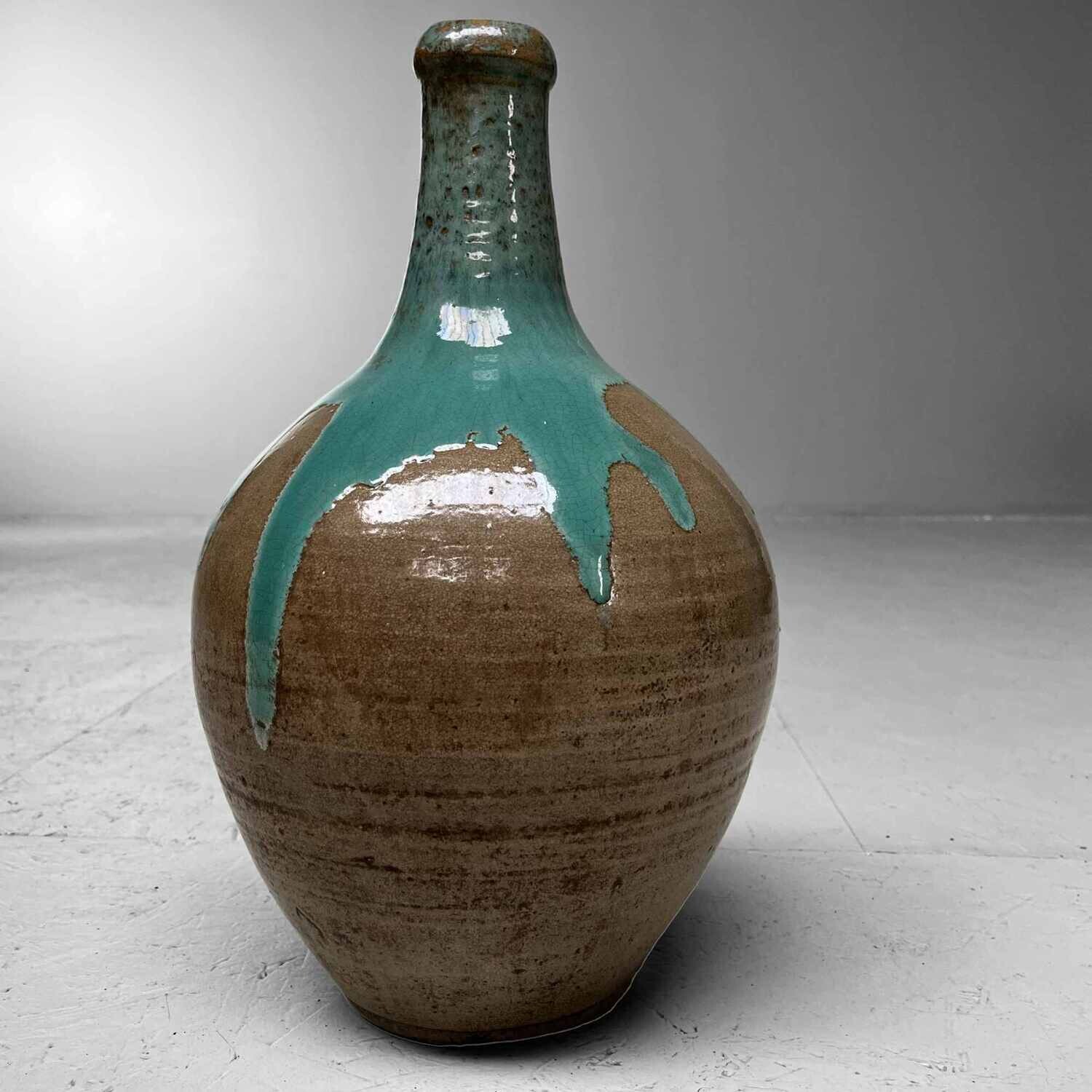 Natuurlijk geglazuurde Tsubo, Shōwa periode, Japan