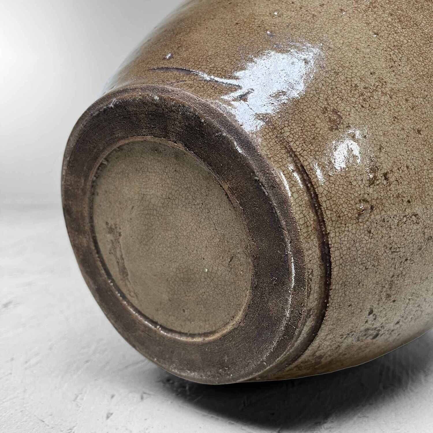 Natuurlijk geglazuurde Tsubo, Shōwa periode, Japan