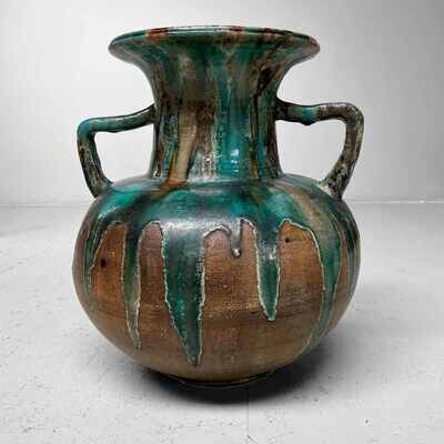 Antique Drip Glazed Vase, Japan, 1920s.
