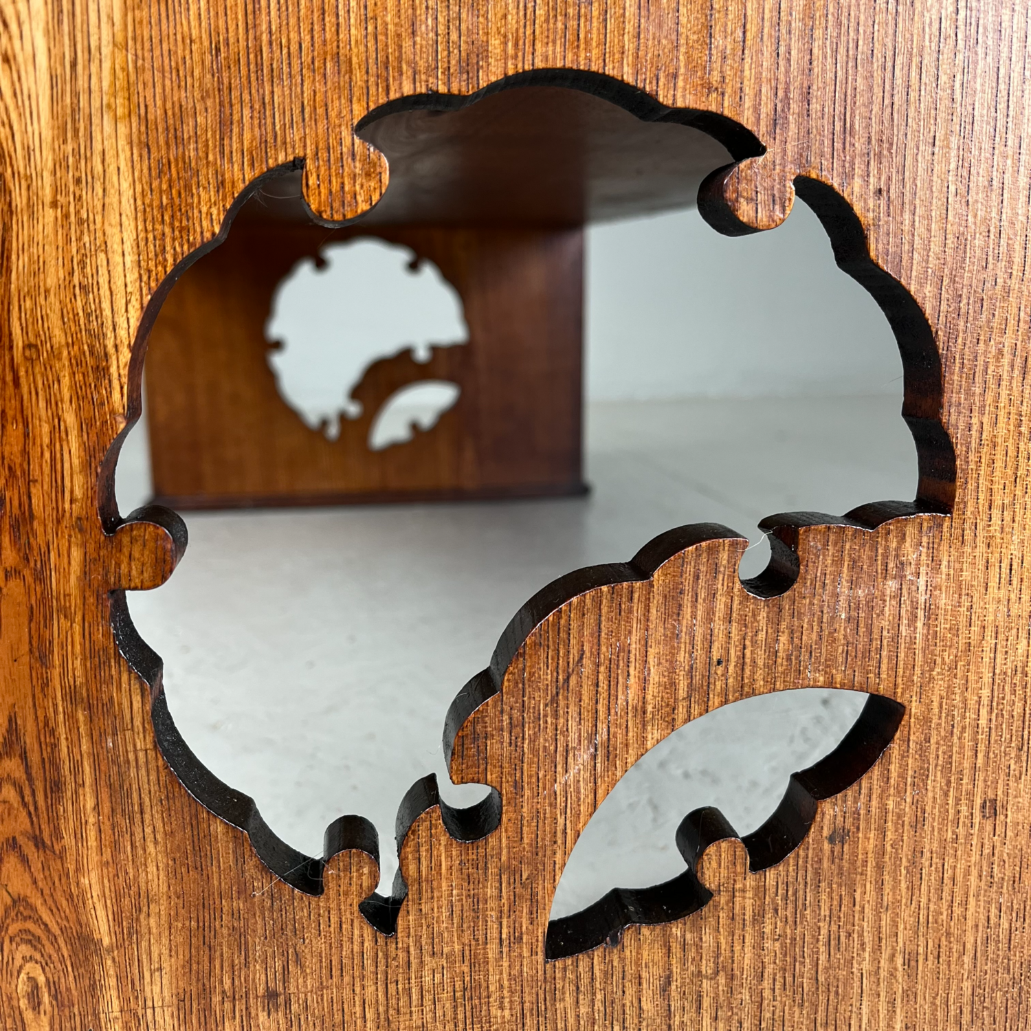 Antique Japanese writing table early Shōwa Era