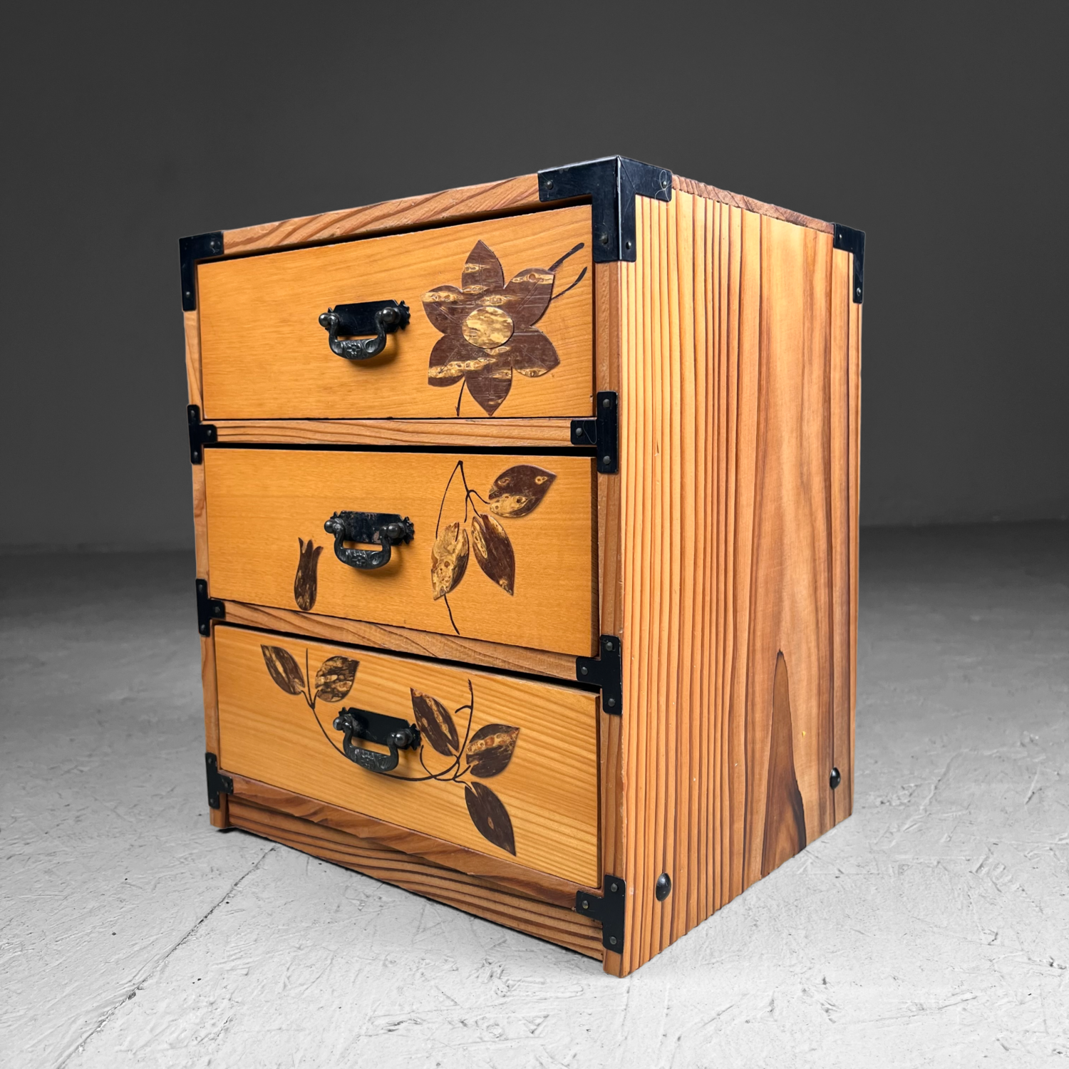 Vintage Haribako (針 箱), jaren '70, Japan