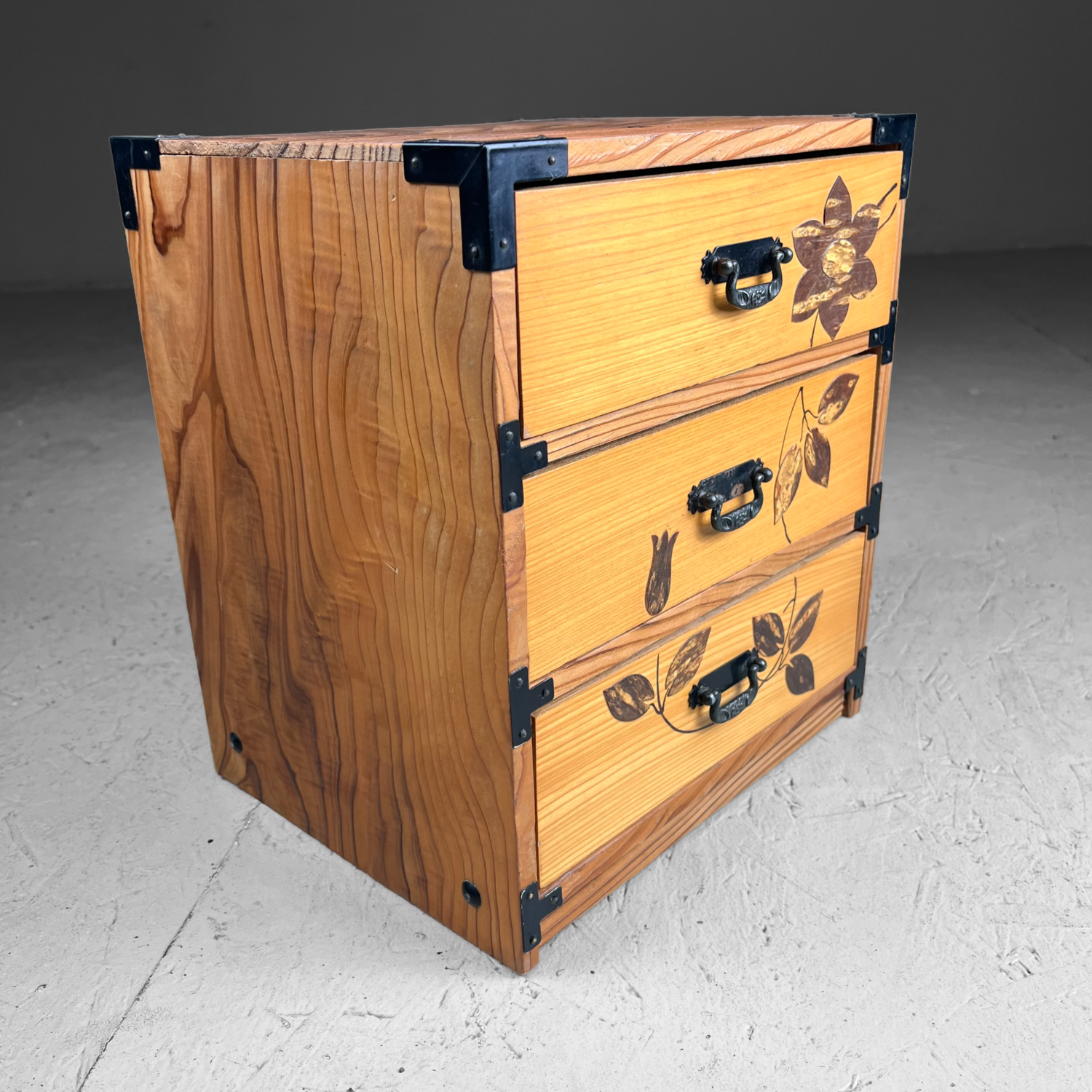 Vintage Haribako (針 箱), jaren '70, Japan