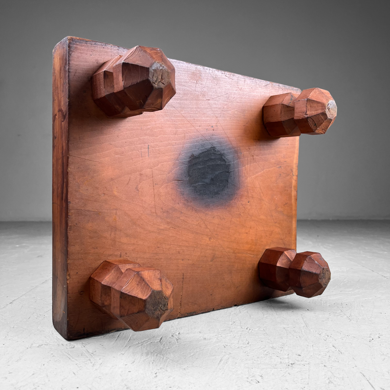 Keyaki Wooden Shogi game board, Meiji, Japan.