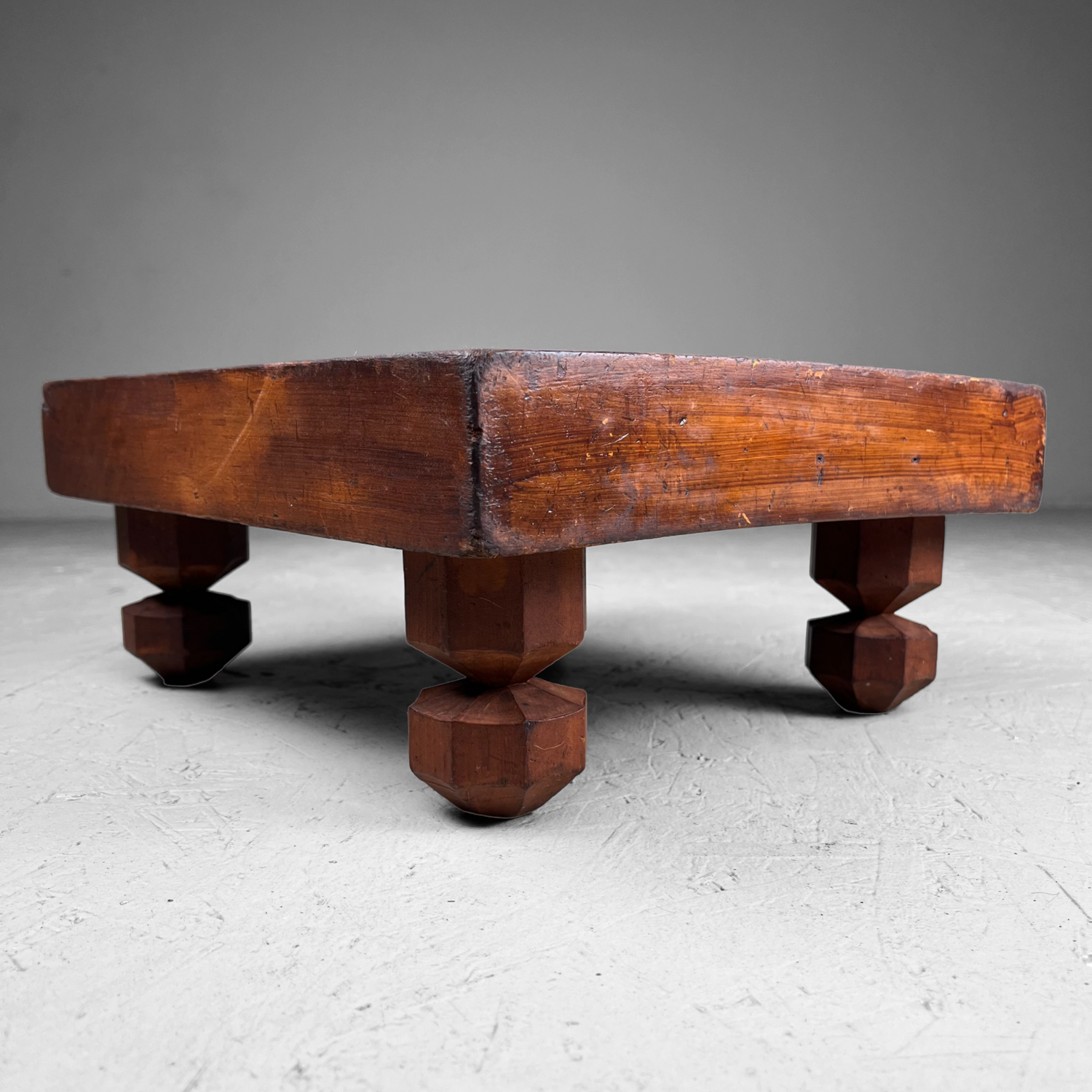 Keyaki Wooden Shogi game board, Meiji, Japan.