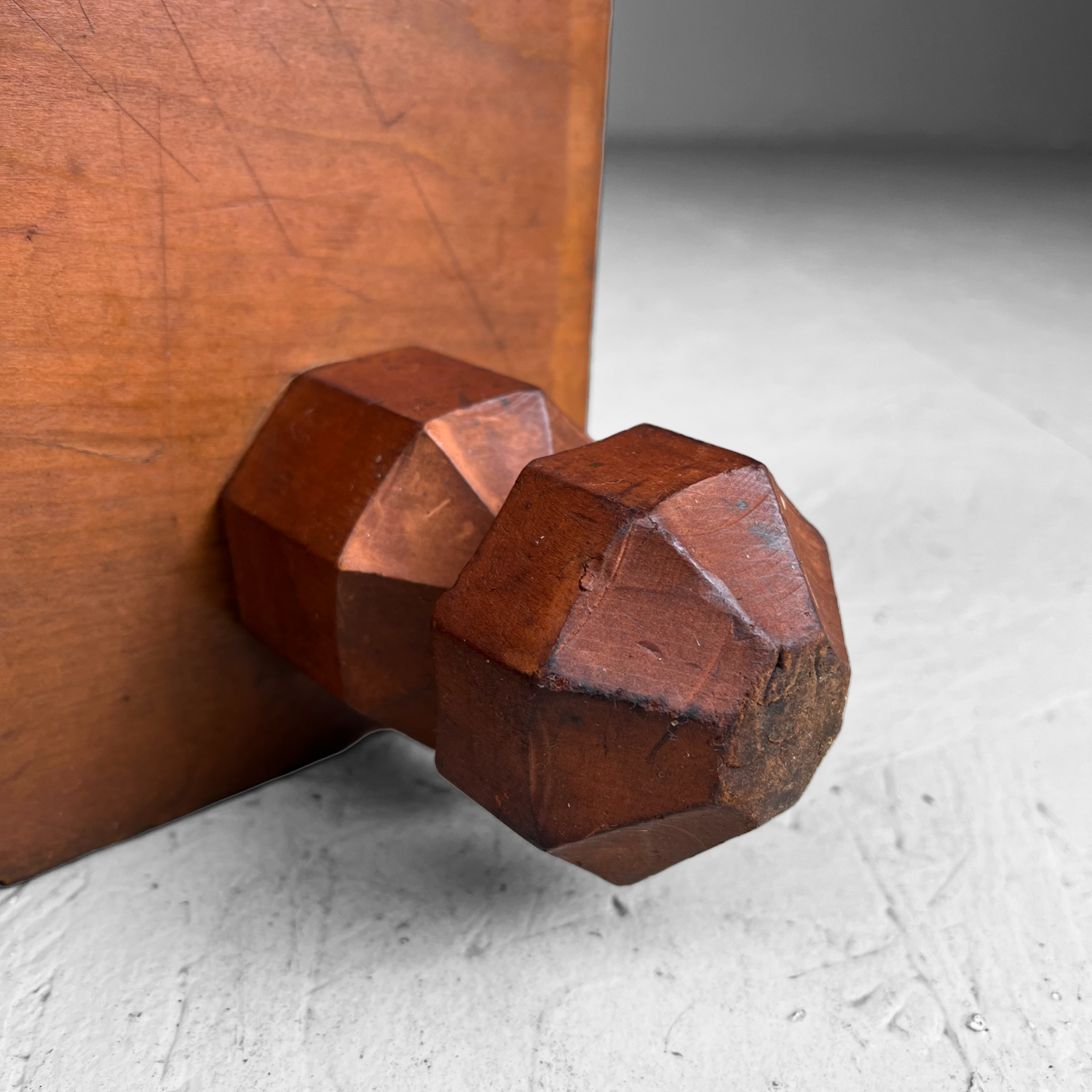 Keyaki Wooden Shogi game board, Meiji, Japan.