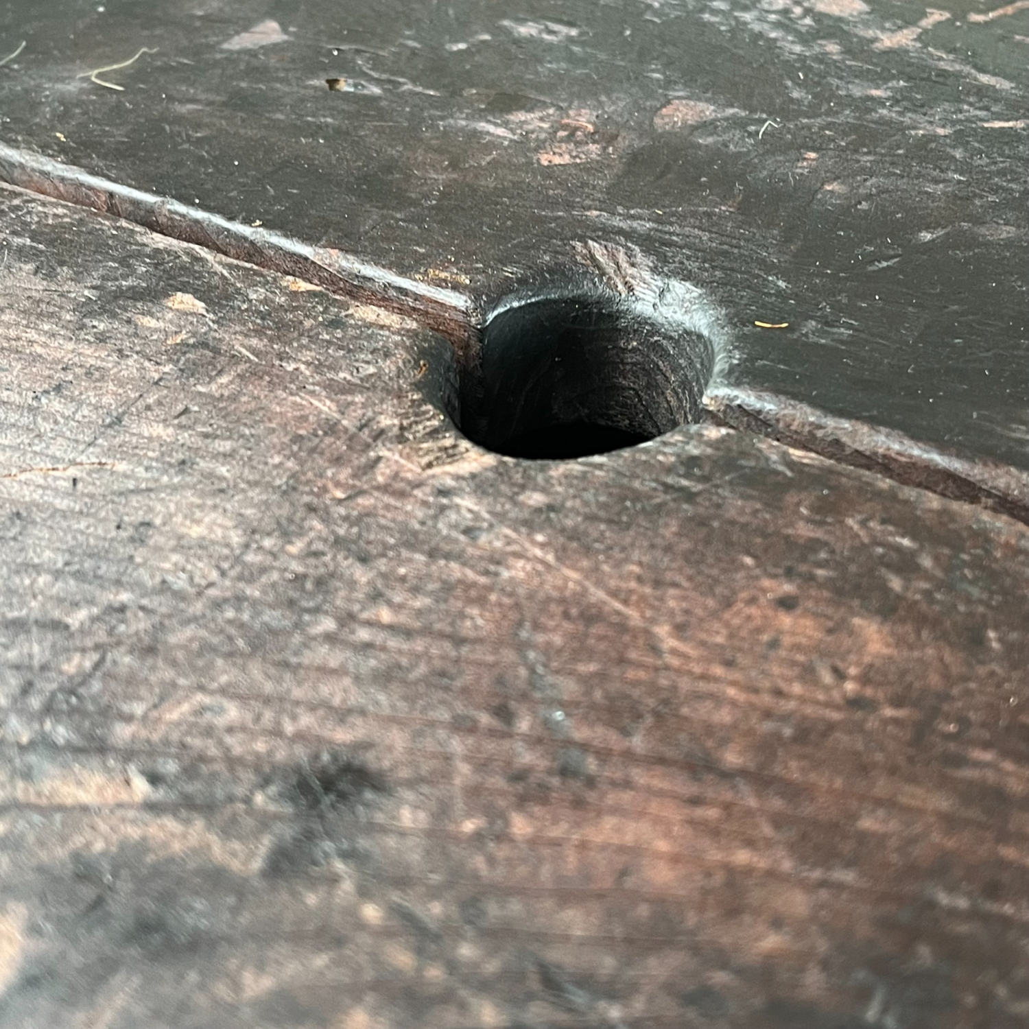 Wooden Zenibako Temple Charity Box Meiji Japan