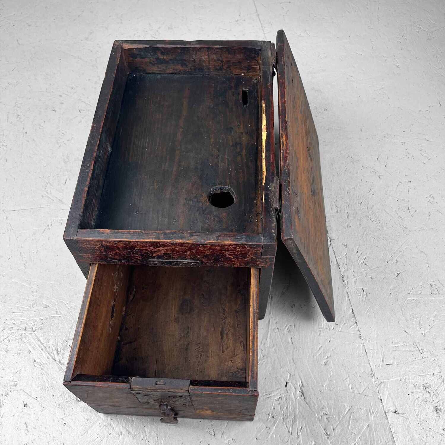 Antique Kake-suzuri (懸硯) Meiji era Japan