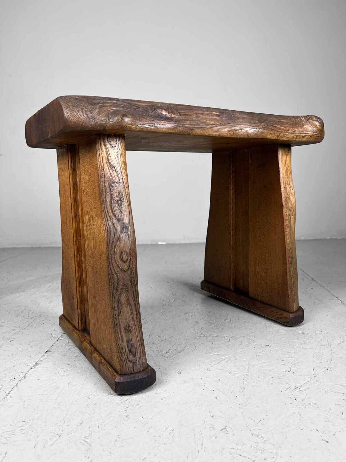 Wooden Japanese Wabi Sabi Bench Taishō period 大正時代