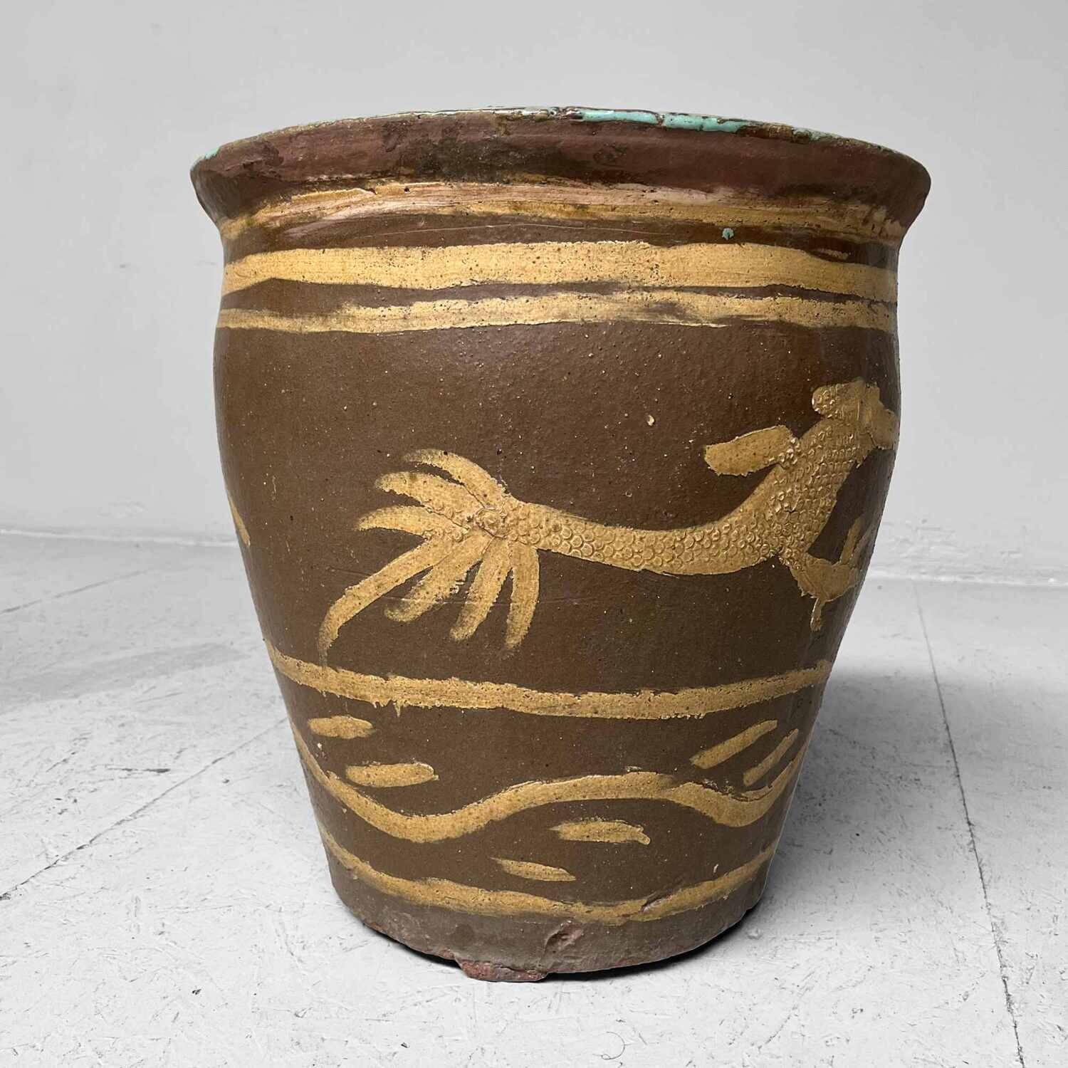 Ryū Mizubachi, Traditionele Waterpot, 'Dragon', Meiji-periode, Japan.