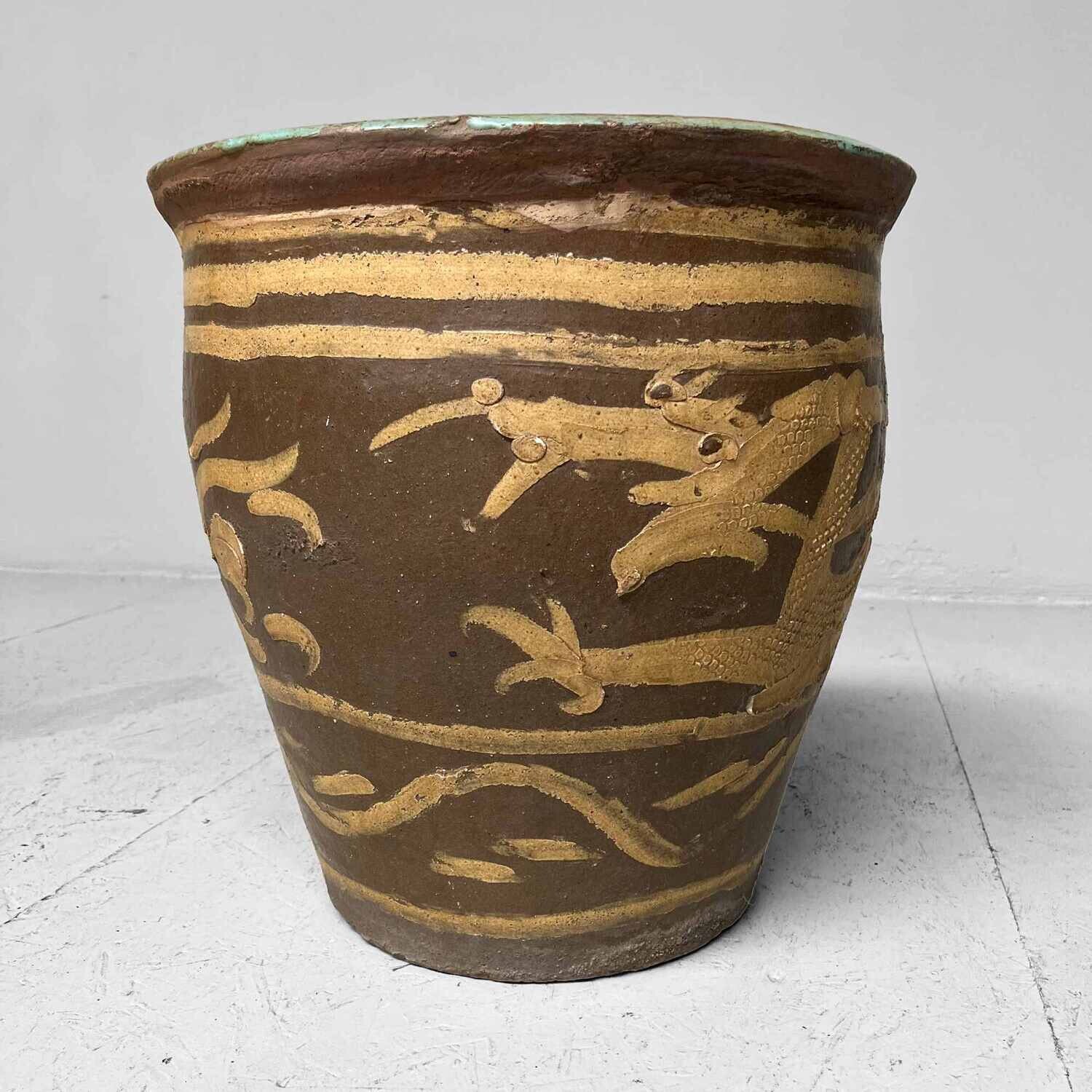 Ryū Mizubachi, Traditionele Waterpot, 'Dragon', Meiji-periode, Japan.