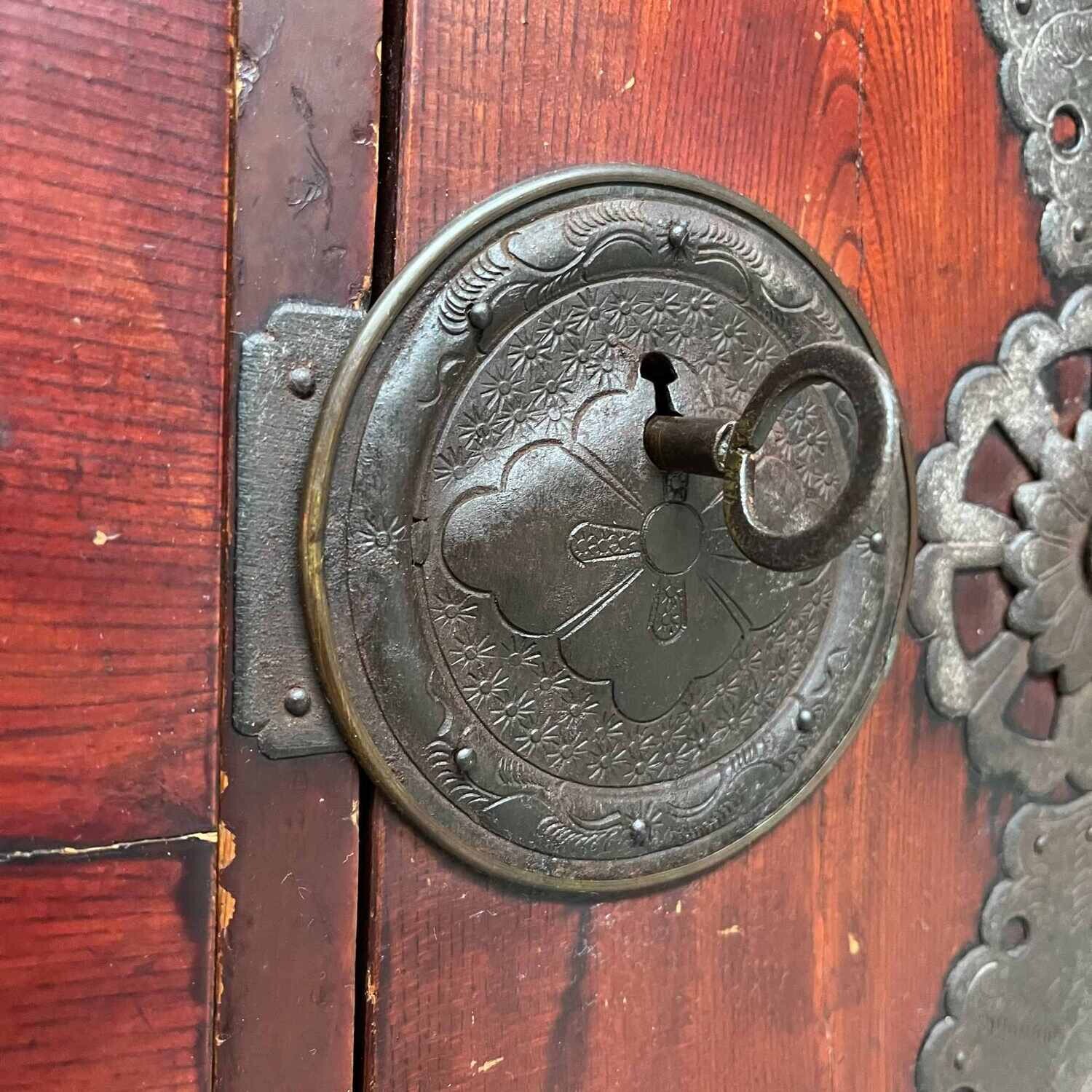 Large Nihonmatsu 二本松 Chest of Drawers Japan Meiji (1868-1912)