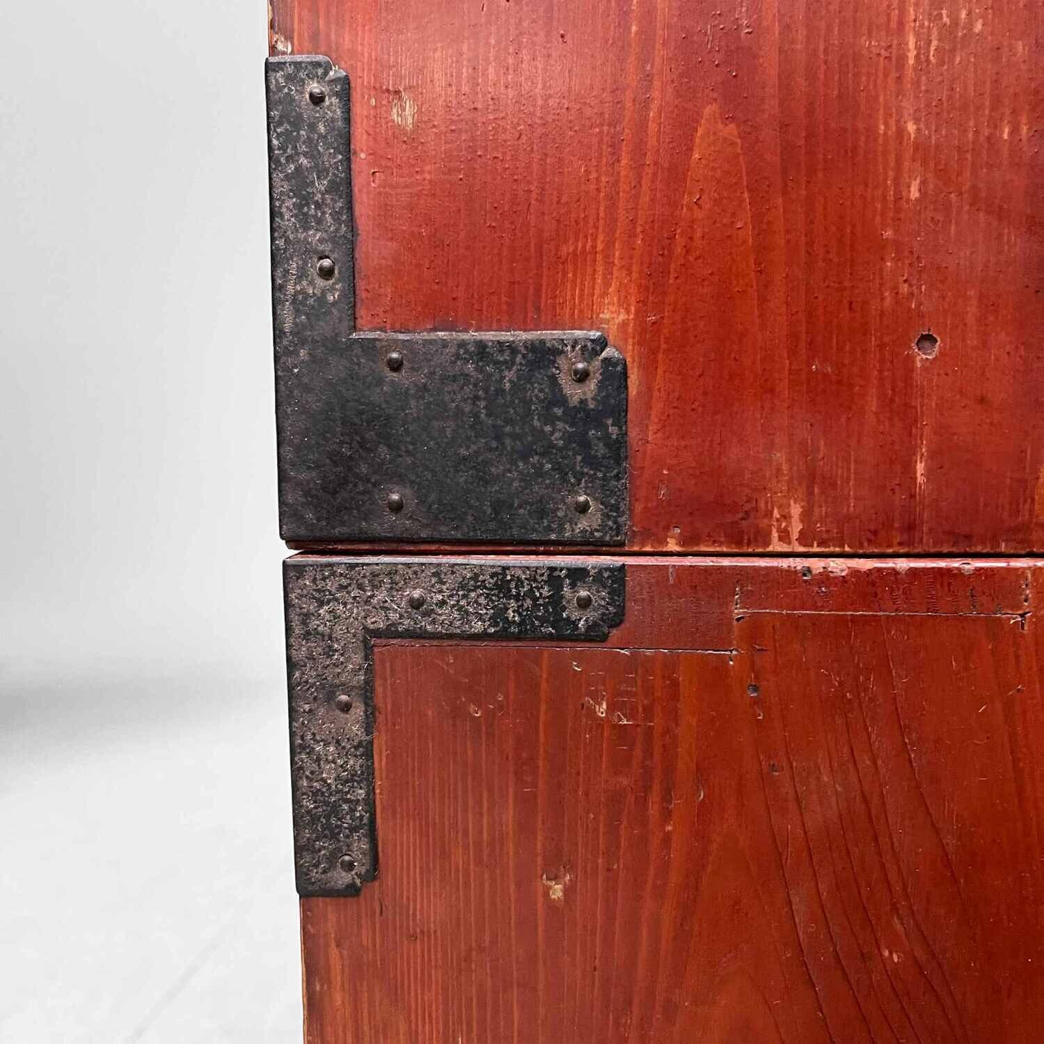 Large Nihonmatsu 二本松 Chest of Drawers Japan Meiji (1868-1912)