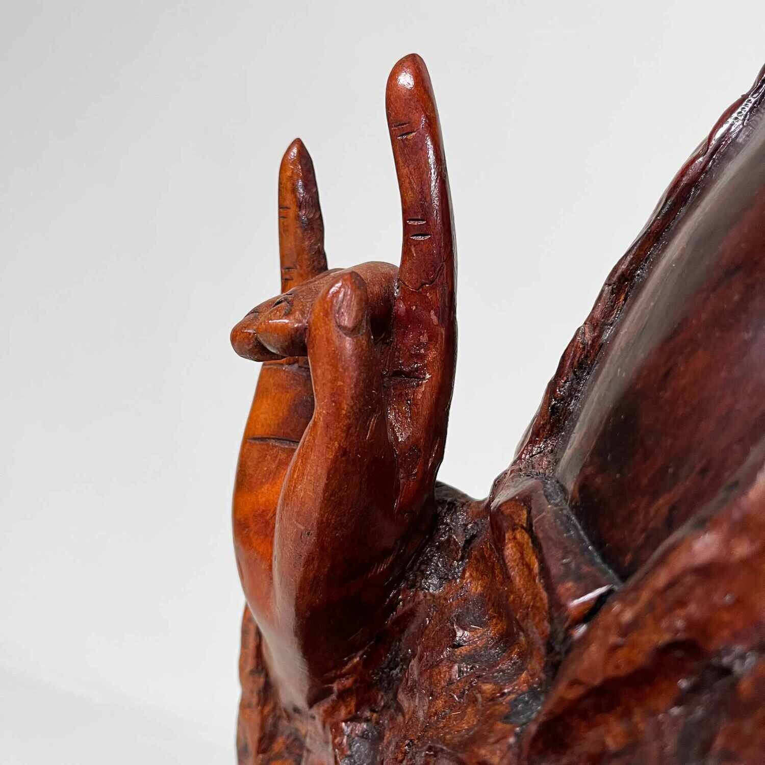 Houten Beeld Kannon, Godin van Barmhartigheid, Japan