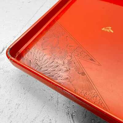 Laquerware Tray, early Shōwa, Japan.