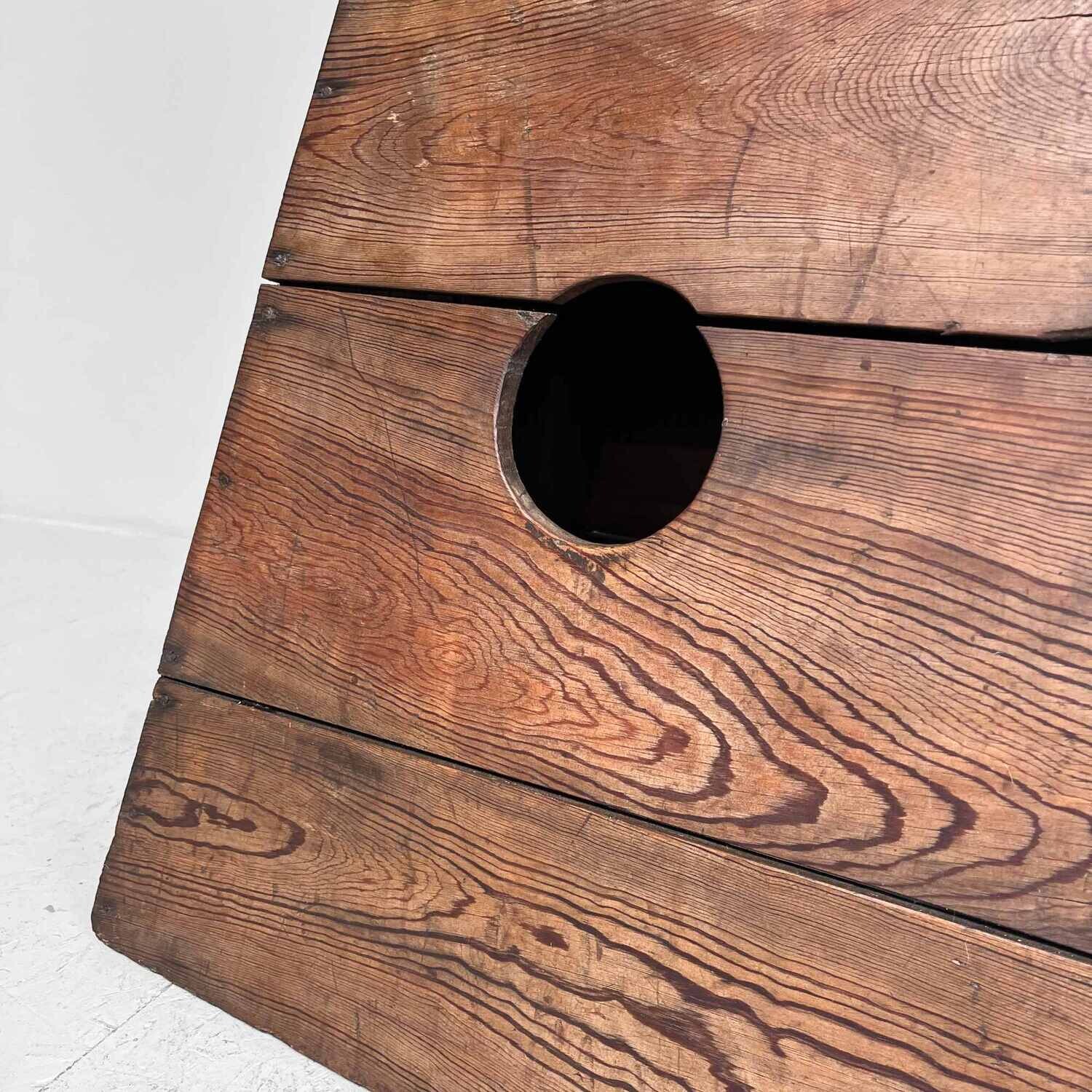 Minimalistische Fumidai, Grote Houten Opstap, Shōwa-periode, Japan.