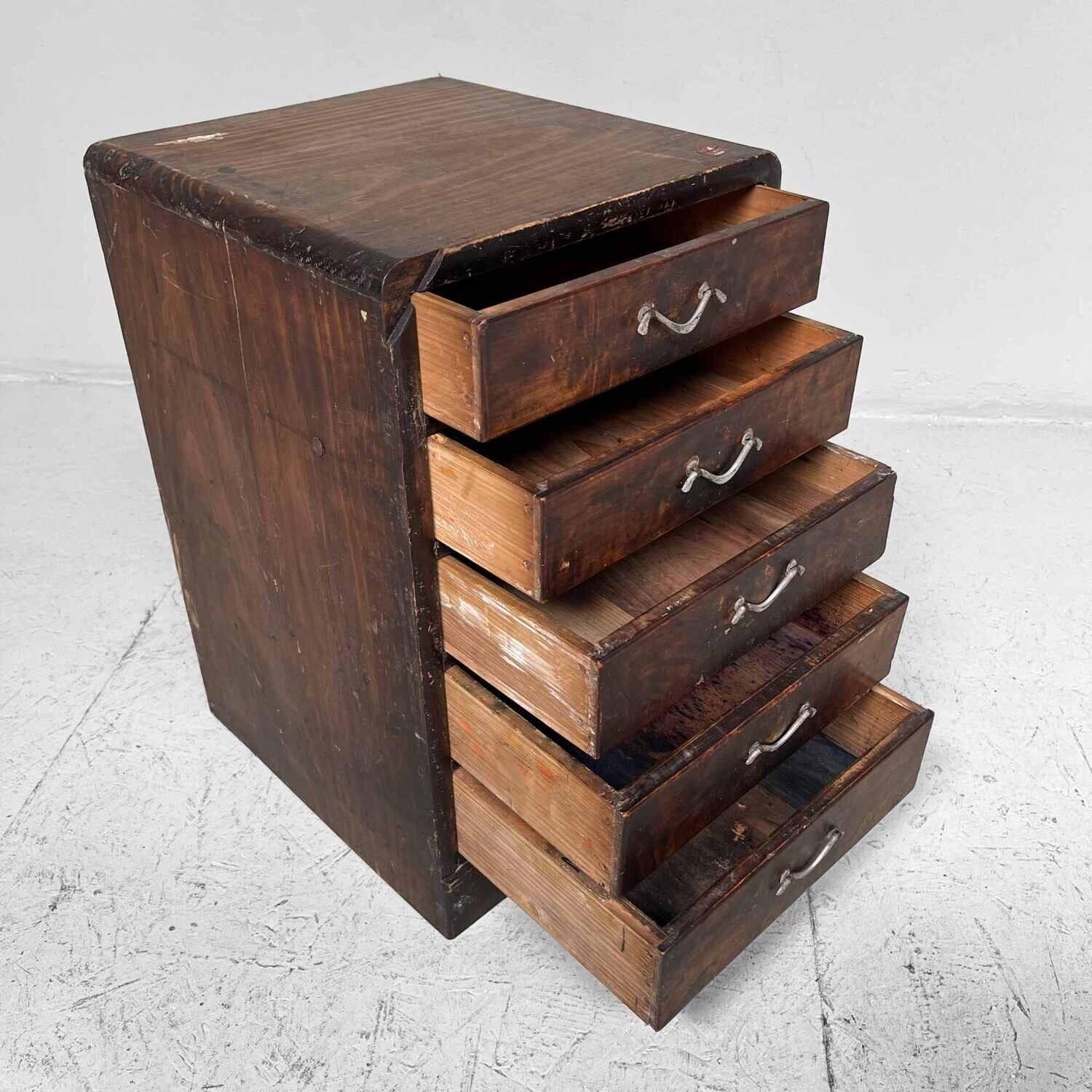 Japanese chest of drawers Meiji period Japan