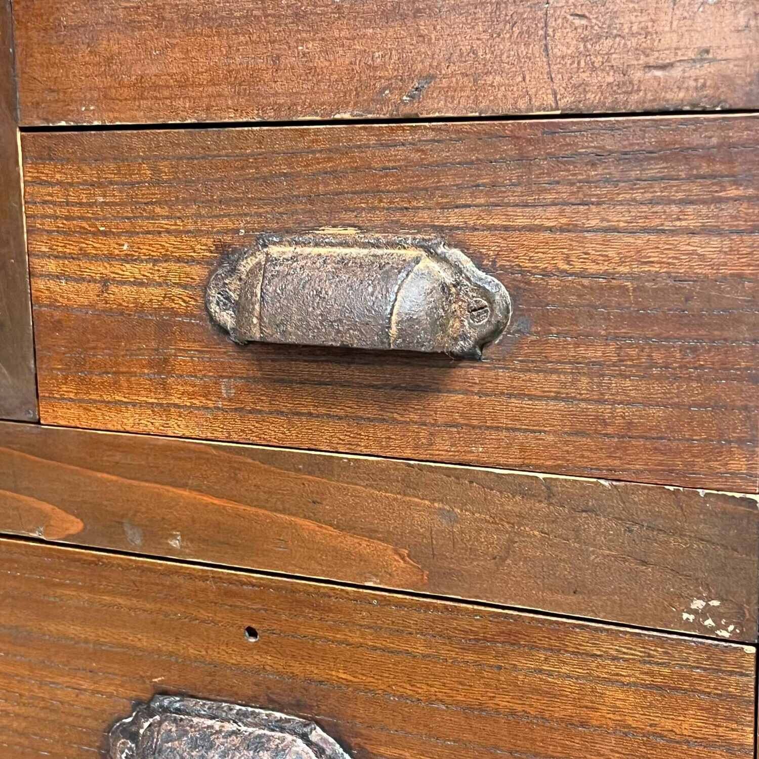 Japanese Tea Cupboard Cha Tansu, Taisho Era