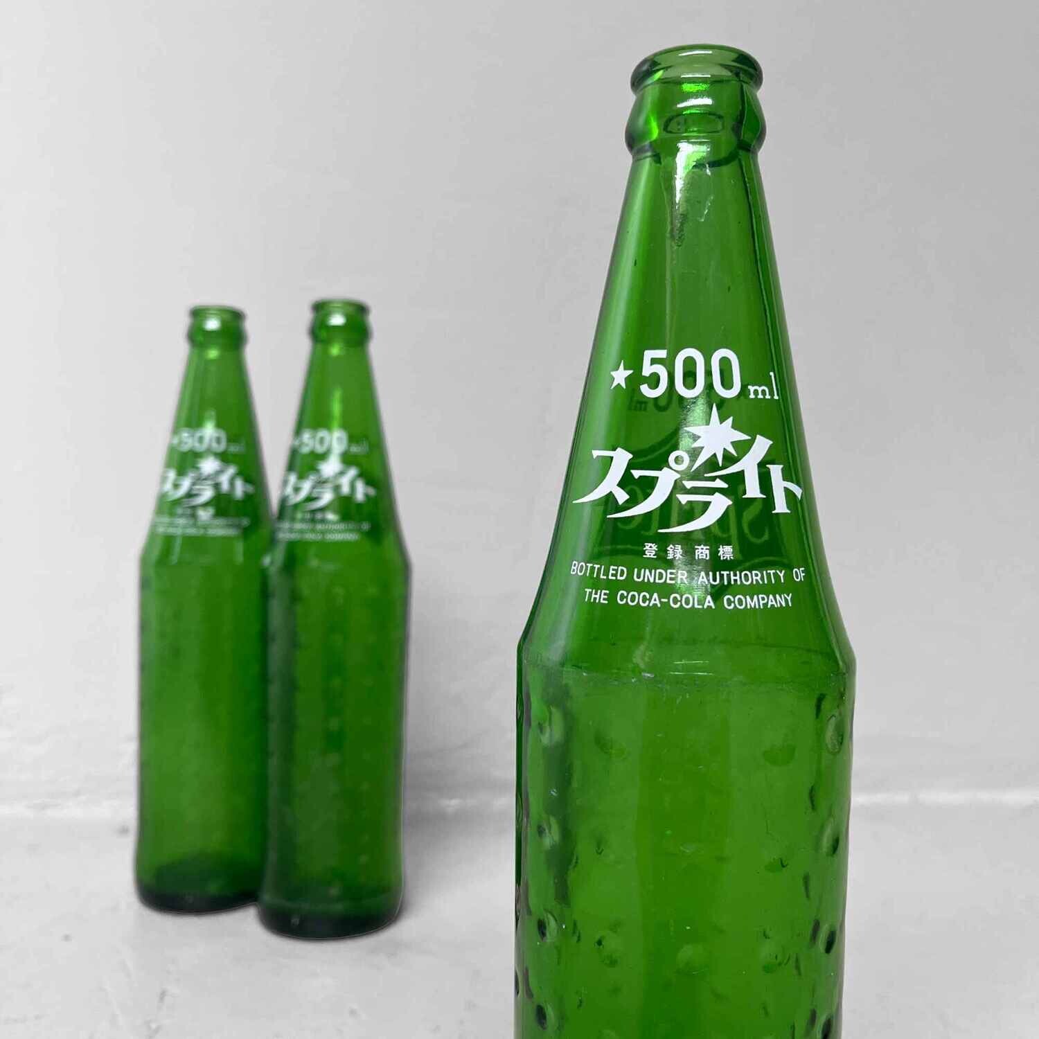 Vintage 'Sprite' Fles Japan 500 ml
