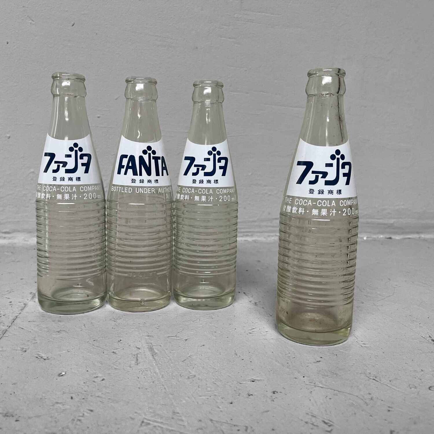 Vintage 'Fanta' Fles Japan - 200 ml