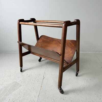 Vintage magazine trolley, jaren '50.