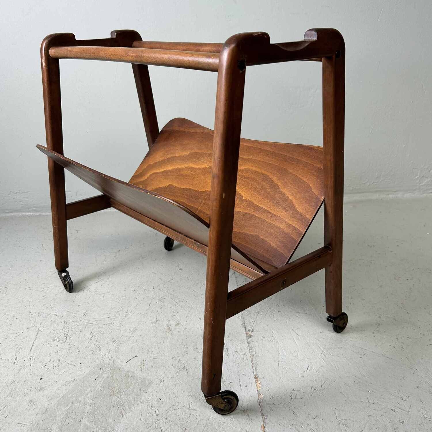 Vintage magazine trolley, jaren '50.