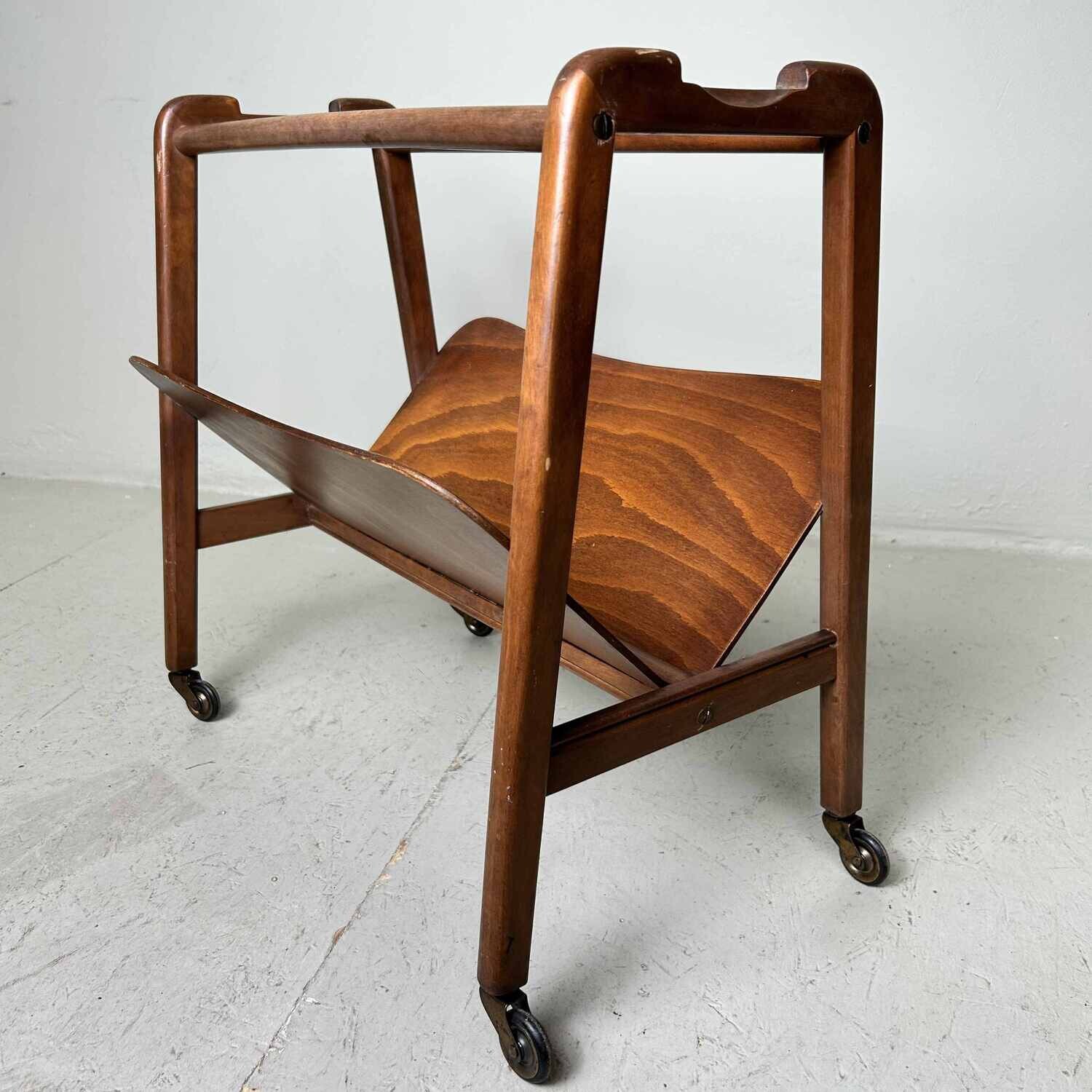 Vintage magazine trolley, jaren '50.