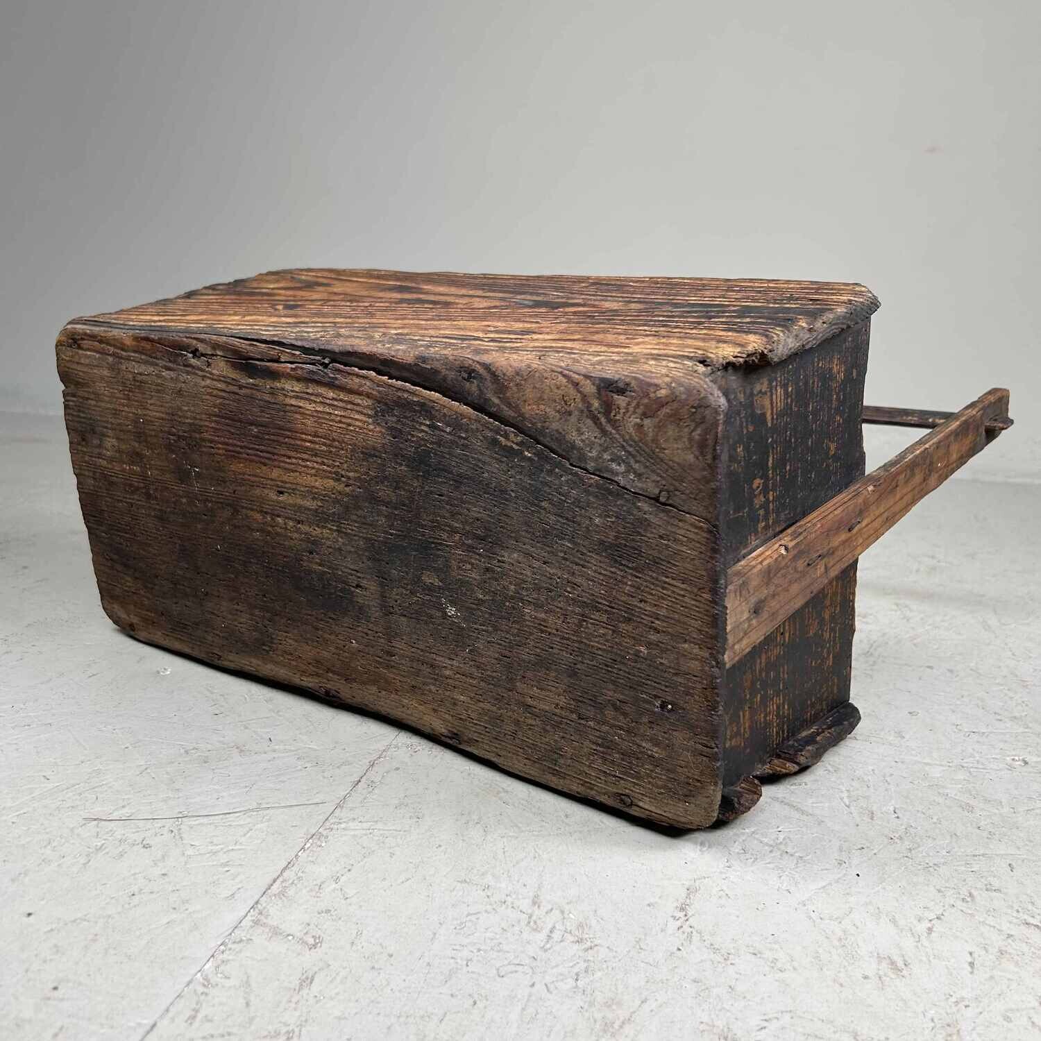 Antieke Japanse Gereedschapskoffer Meiji-periode 1900s