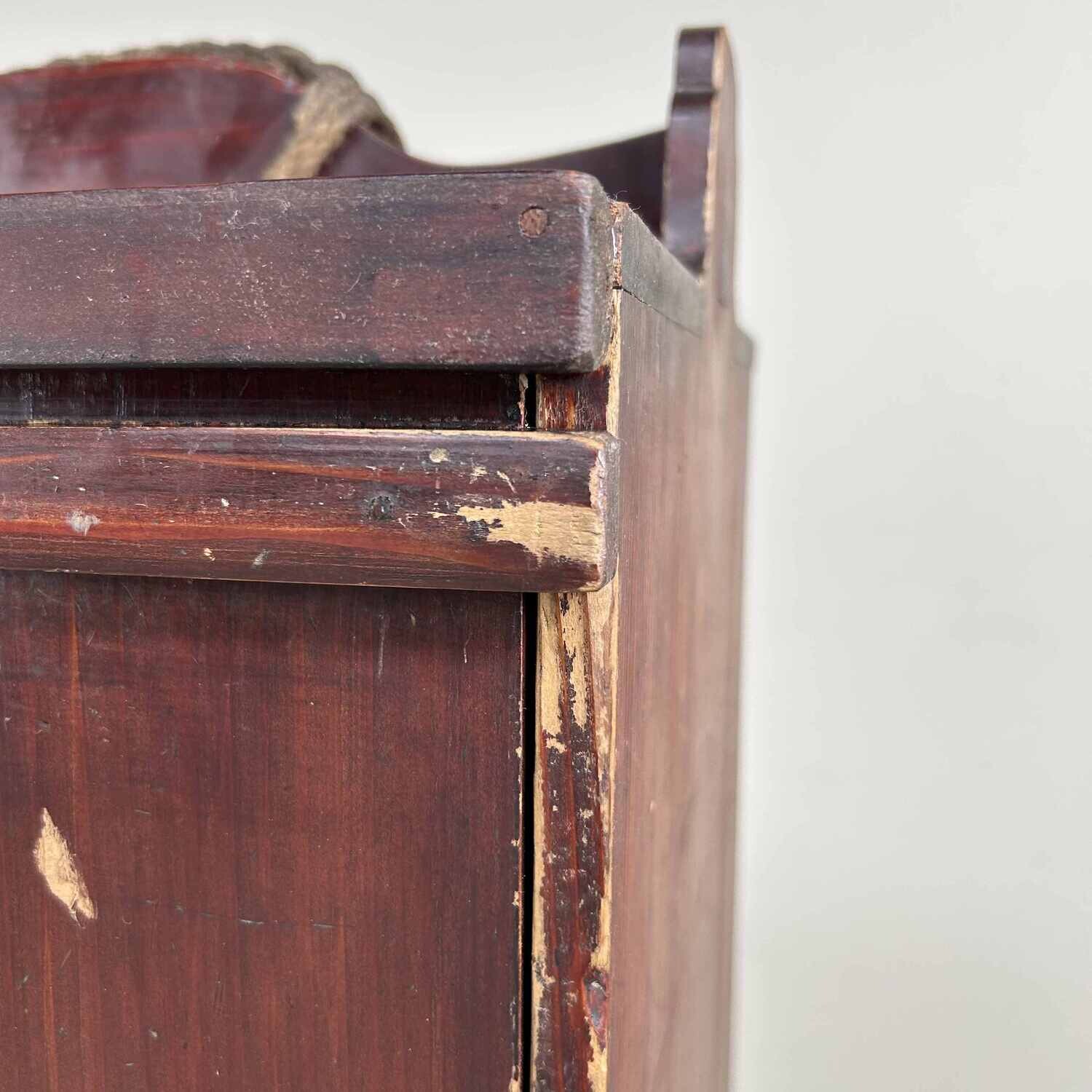 Transportkist Nuri-Bako (塗り箱) voor lakwerk jaren '20 Japan (1)