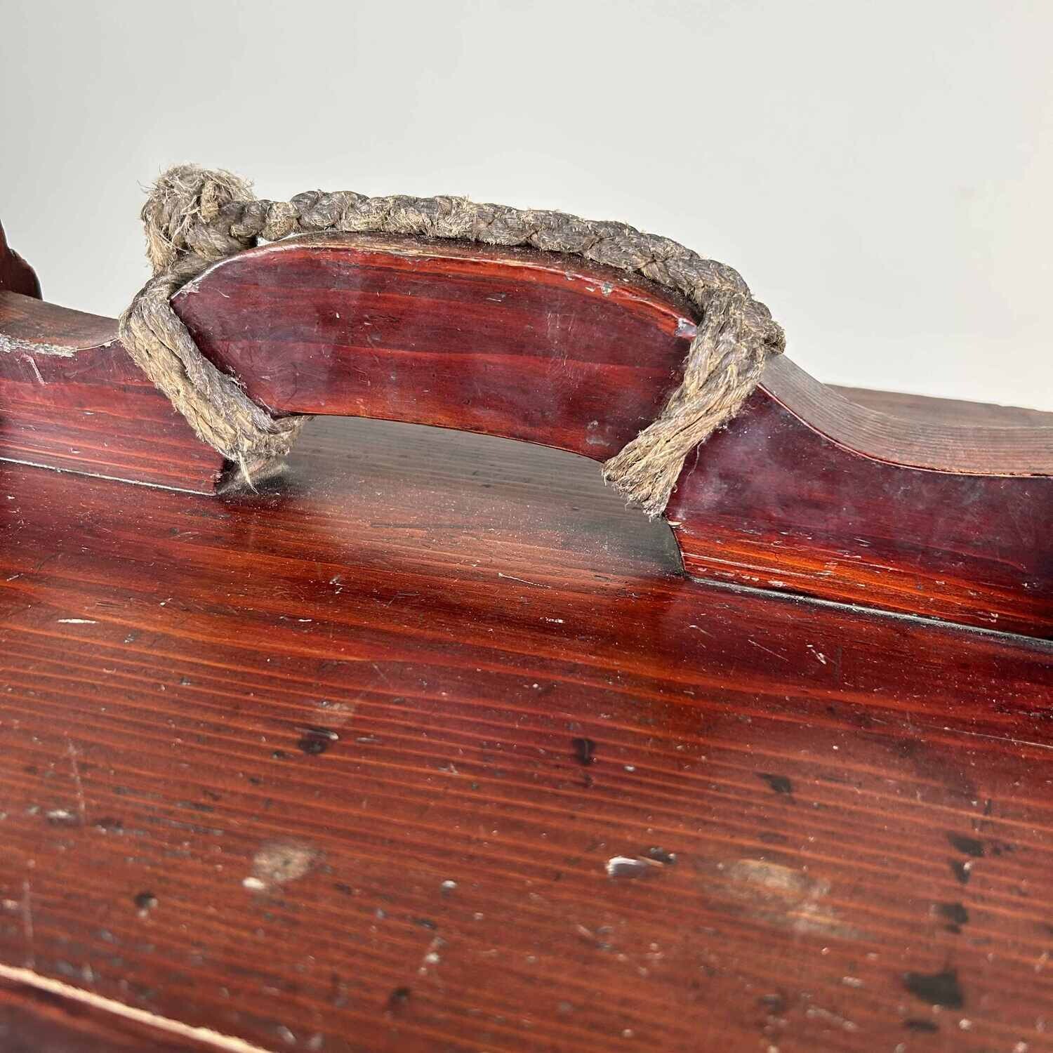 Transportkist Nuri-Bako (塗り箱) voor lakwerk jaren '20 Japan (1)