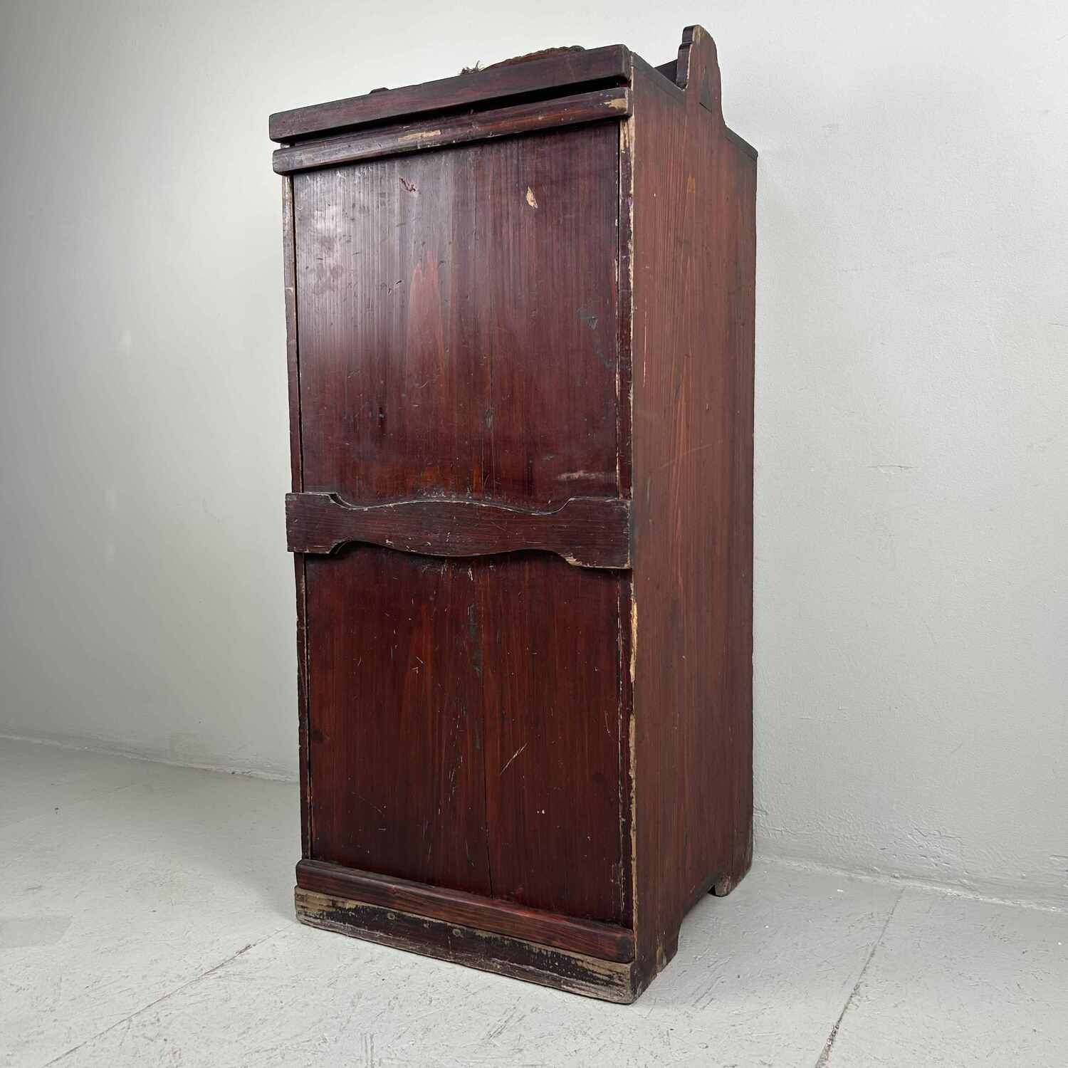 Transportkist Nuri-Bako (塗り箱) voor lakwerk jaren '20 Japan (1)