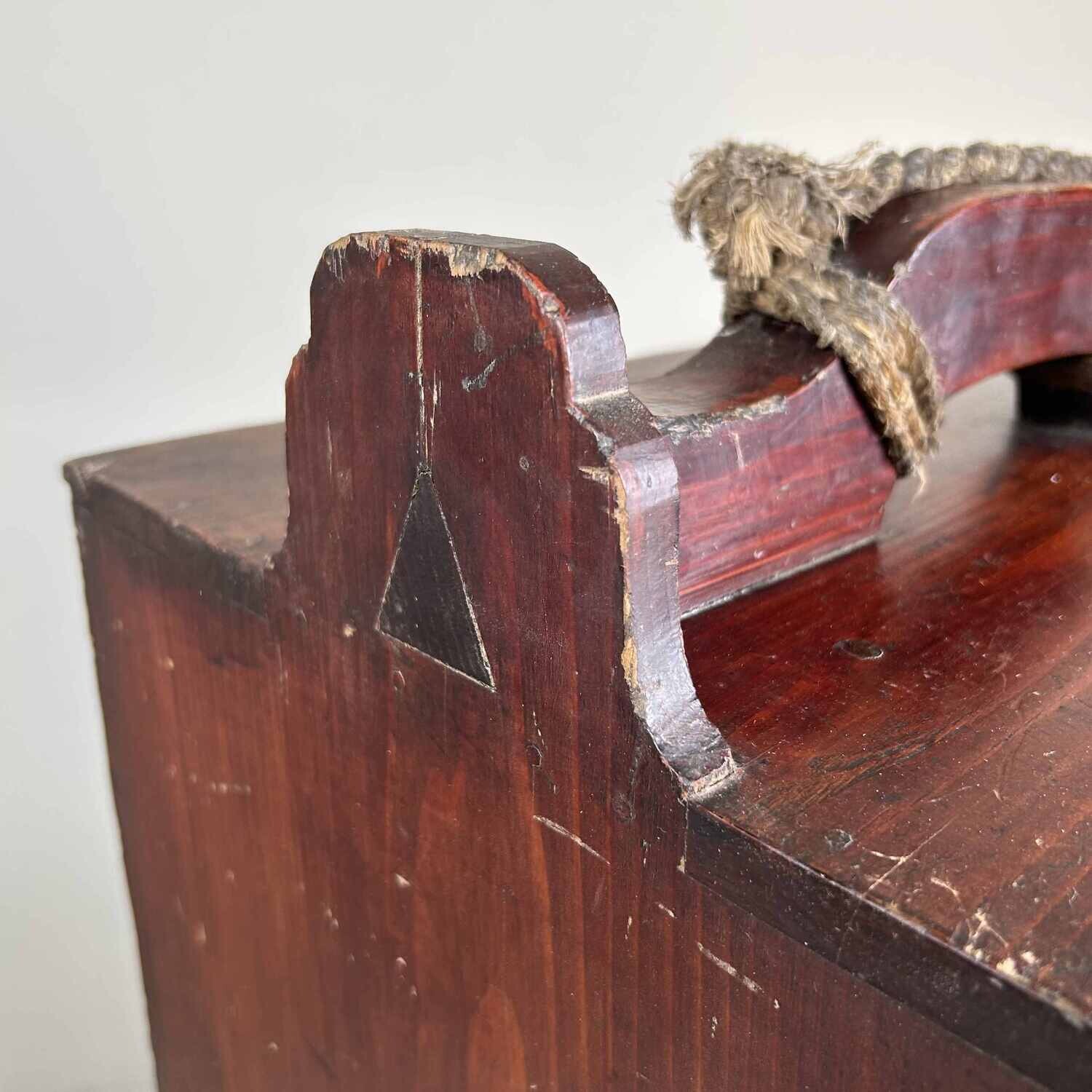 Transportkist Nuri-Bako (塗り箱) voor lakwerk jaren '20 Japan (1)