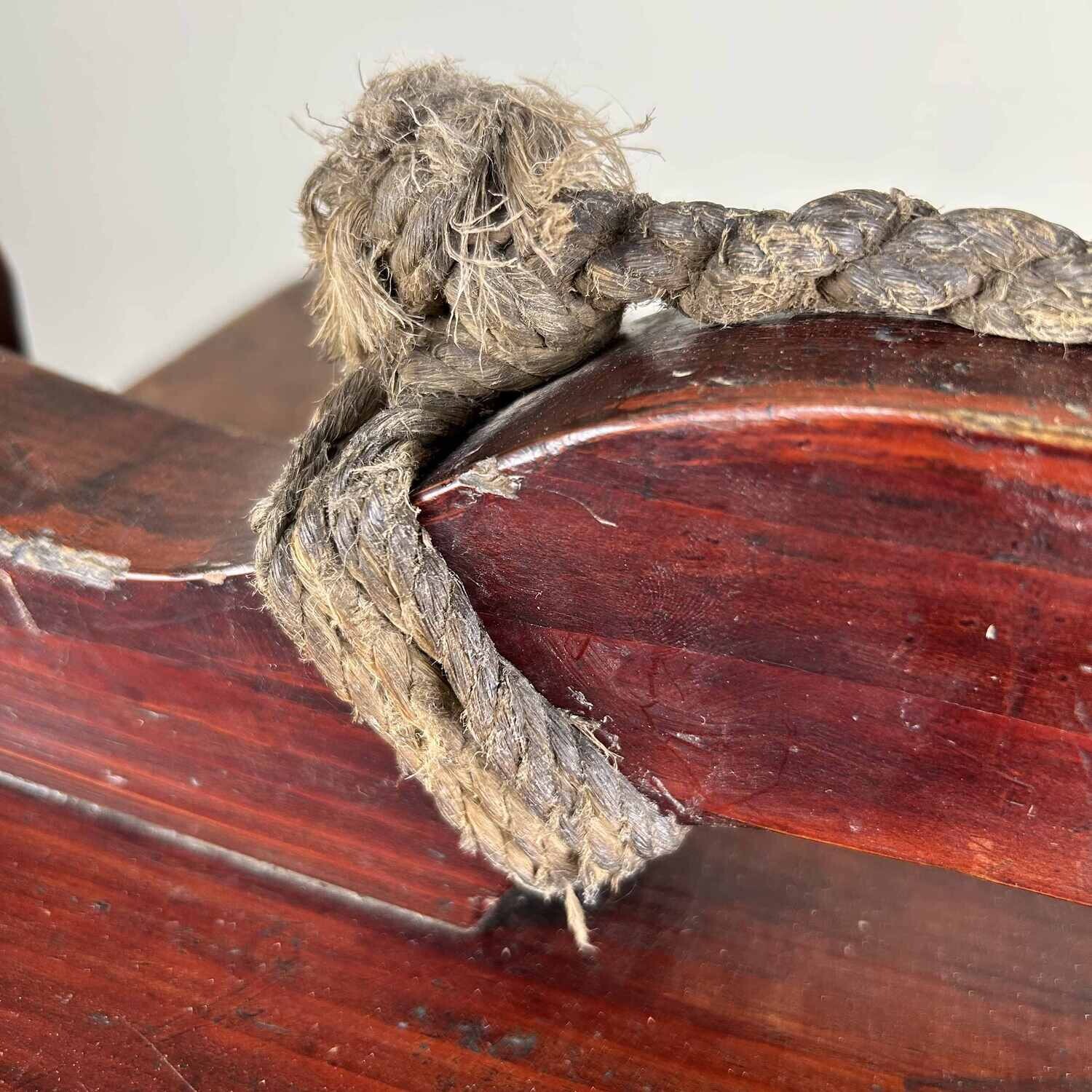 Transportkist Nuri-Bako (塗り箱) voor lakwerk jaren '20 Japan (1)