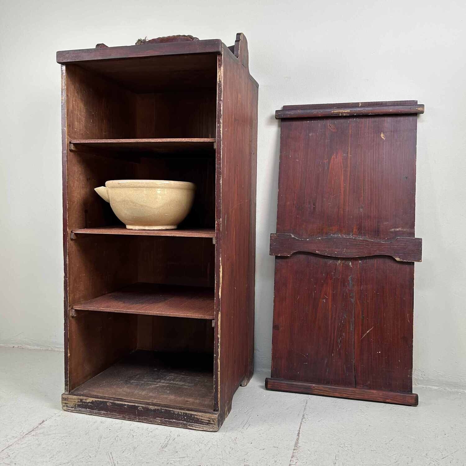 Transportkist Nuri-Bako (塗り箱) voor lakwerk jaren '20 Japan (1)