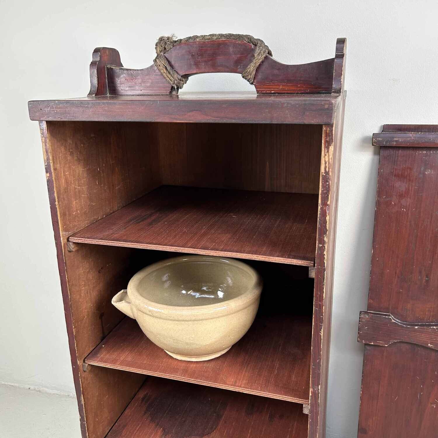 Transportkist Nuri-Bako (塗り箱) voor lakwerk jaren '20 Japan (1)