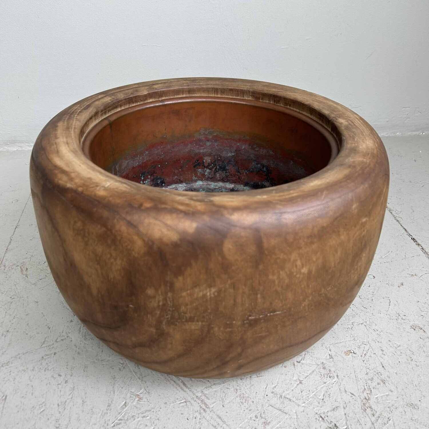 Traditionele Hibachi 火鉢 / Japanse Vuurpot Meiji-periode