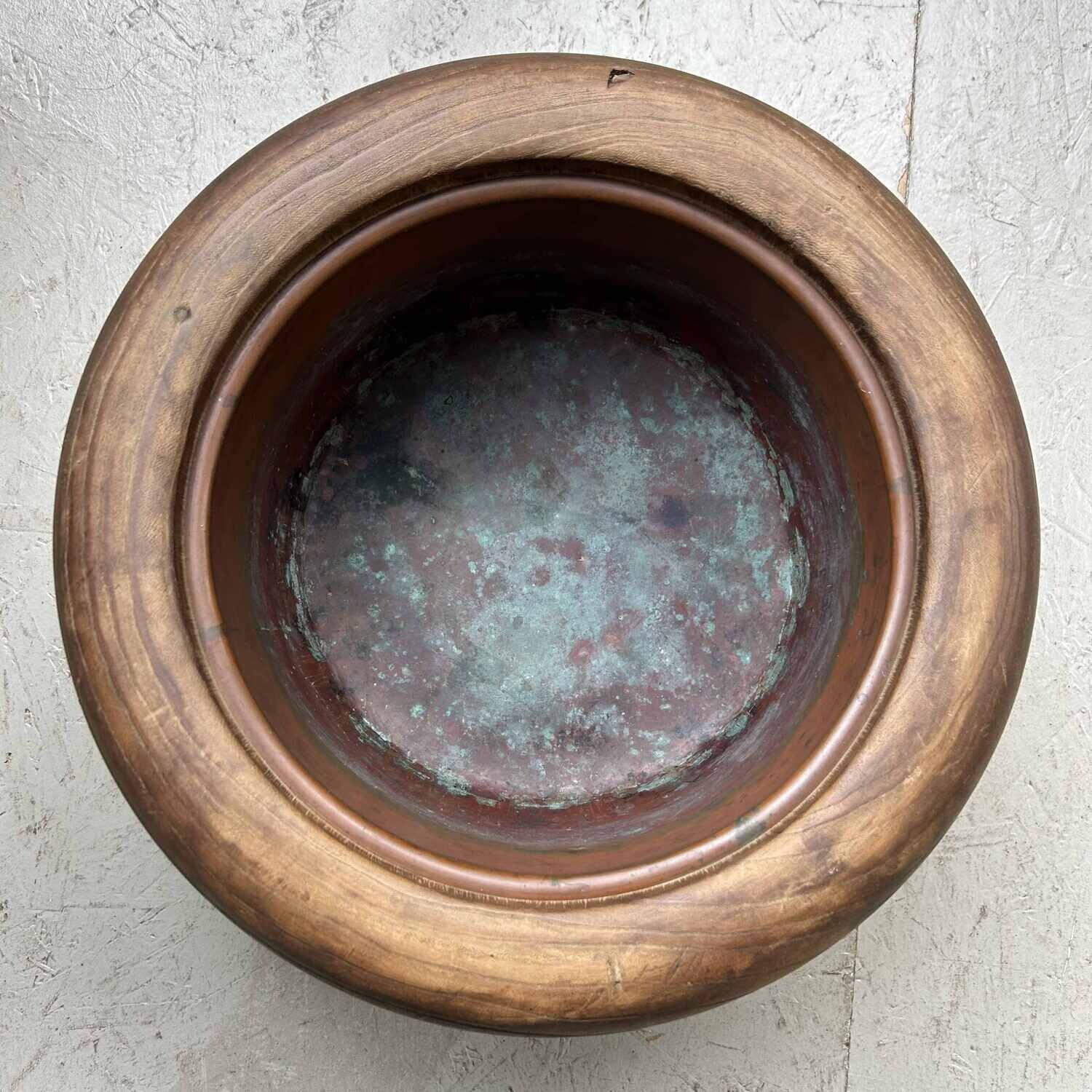 Traditionele Hibachi 火鉢 / Japanse Vuurpot Meiji-periode