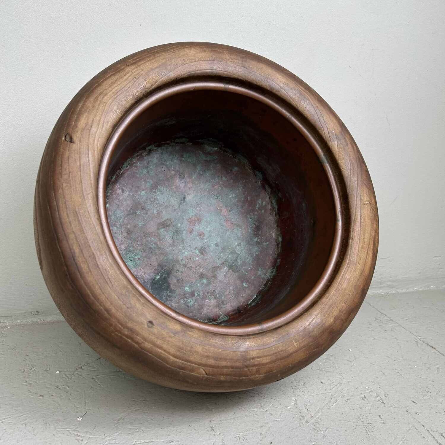 Traditionele Hibachi 火鉢 / Japanse Vuurpot Meiji-periode