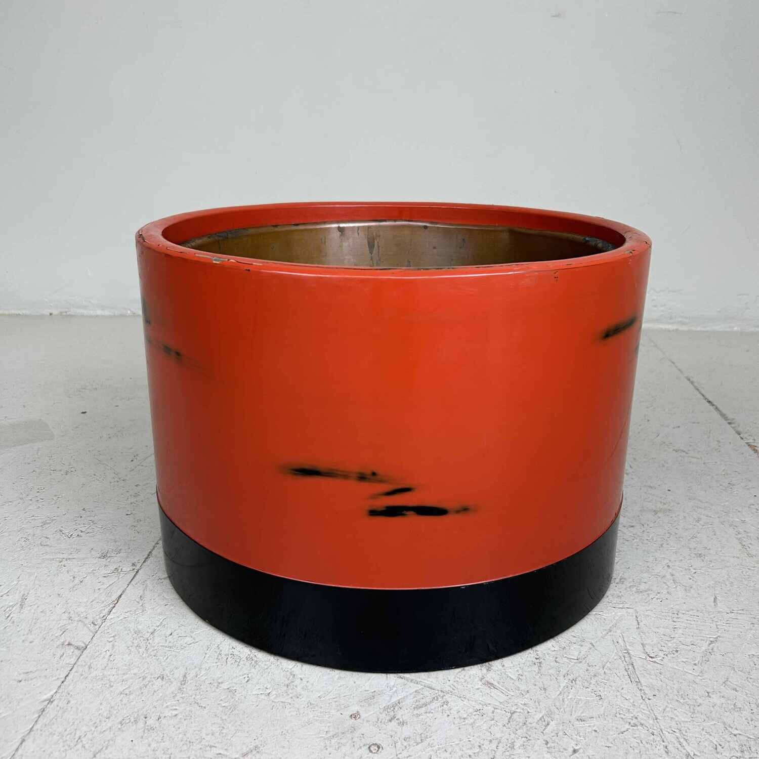 Antieke Japanse Negoro-nuri, Hibachi, jaren '20.