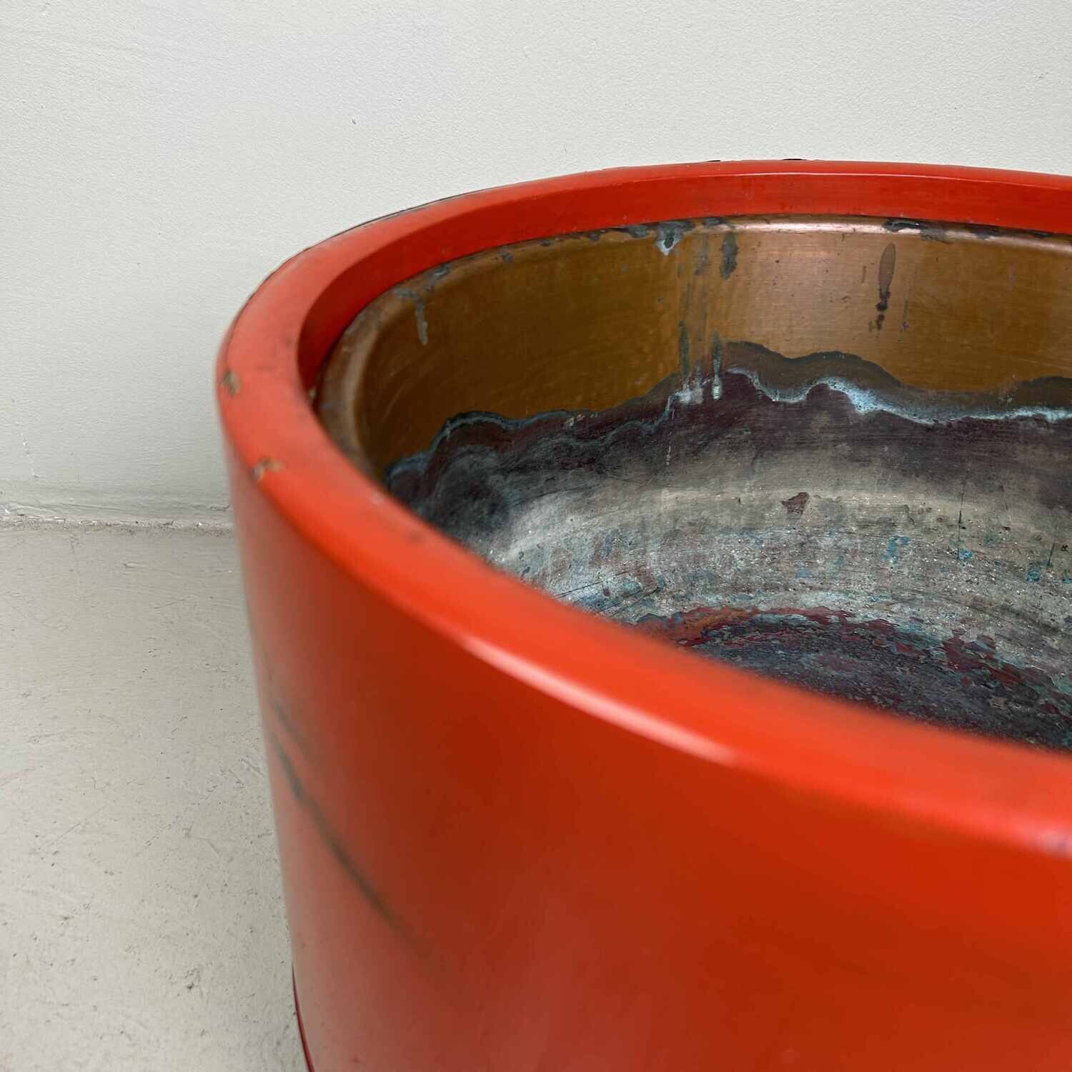 Antieke Japanse Negoro-nuri, Hibachi, jaren '20.