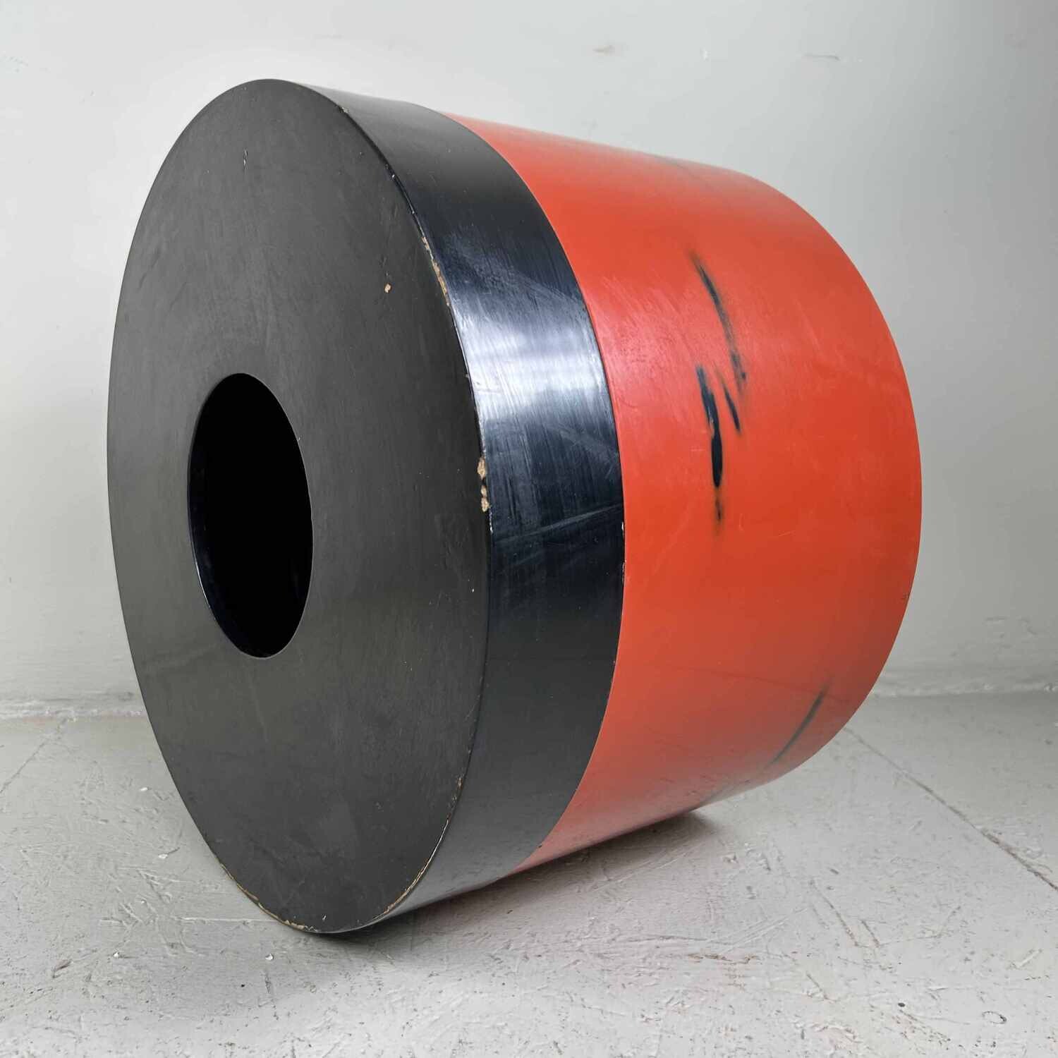 Antieke Japanse Negoro-nuri, Hibachi, jaren '20.