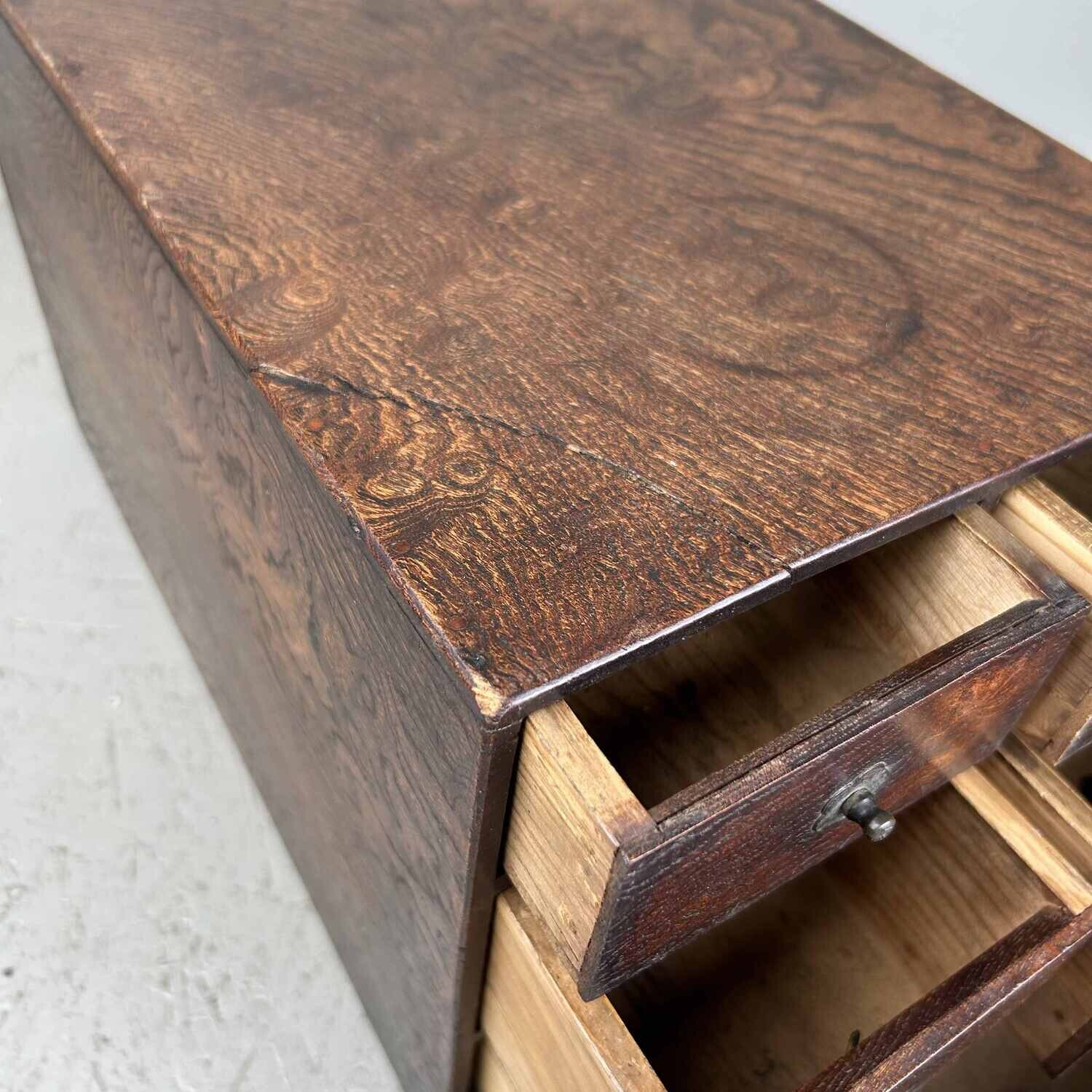 Antique Haribako Tansu Japanese Cabinet 針 箱 from the Meiji period.