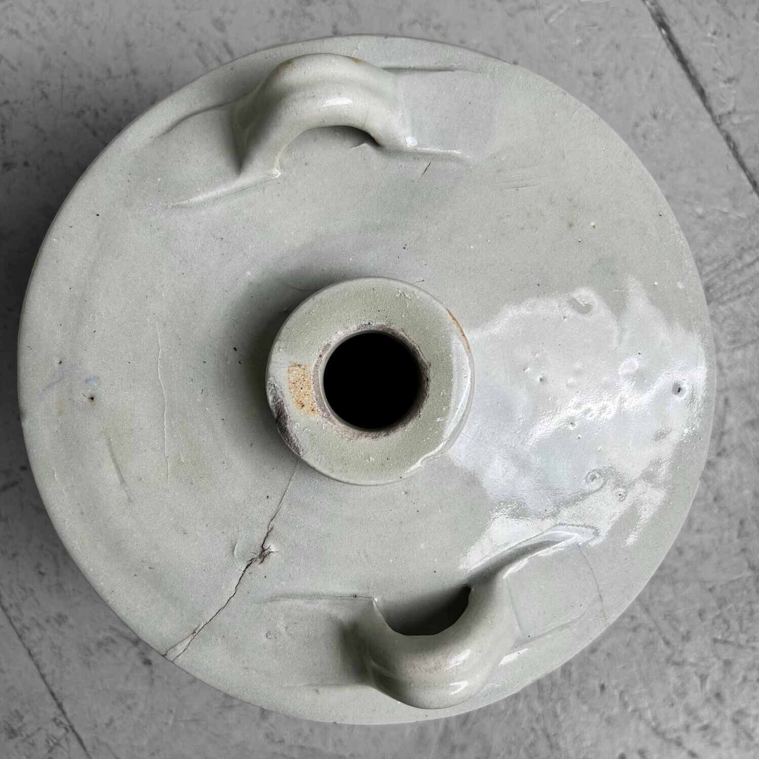 Antieke Porseleinen Sake Vat, jaren '20, Japan. Antieke Porseleinen Sake Vat, jaren '20, Japan.