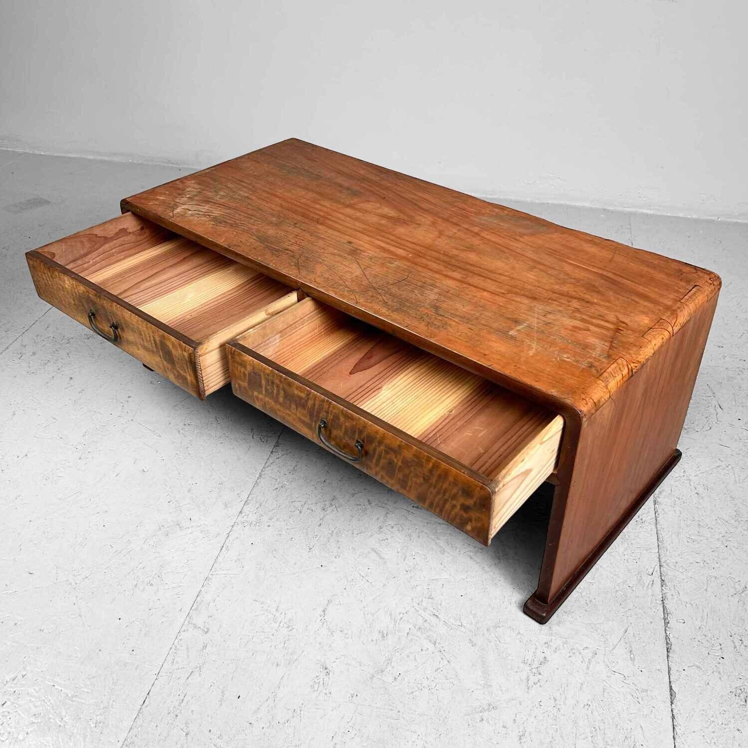 Antieke Japanse Kalligrafie Schrijftafel vroege Shōwa-periode