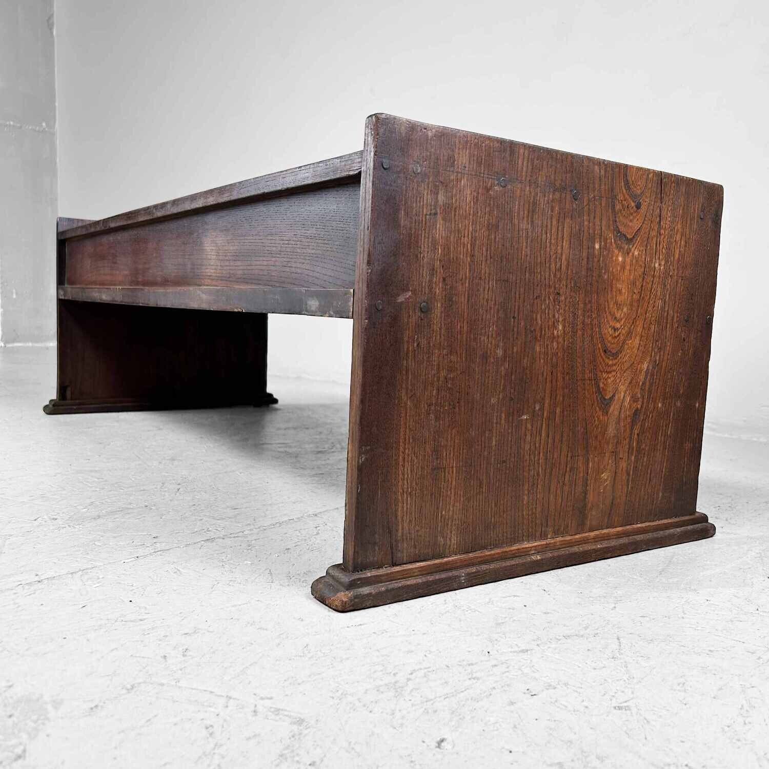 Japanese Zen Calligraphy Writing Table from the Meiji period (1852-1912).