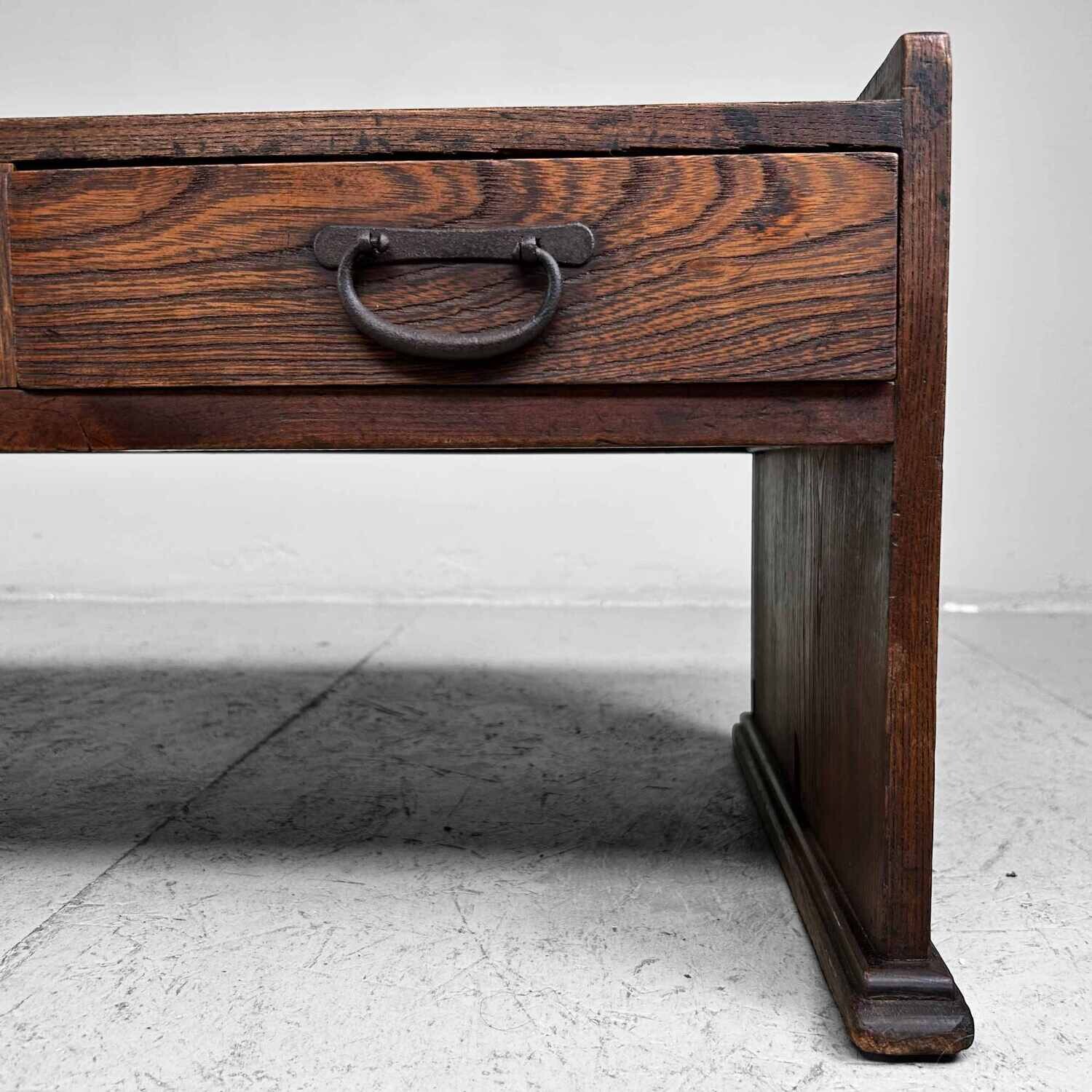 Japanese Zen Calligraphy Writing Table from the Meiji period (1852-1912).