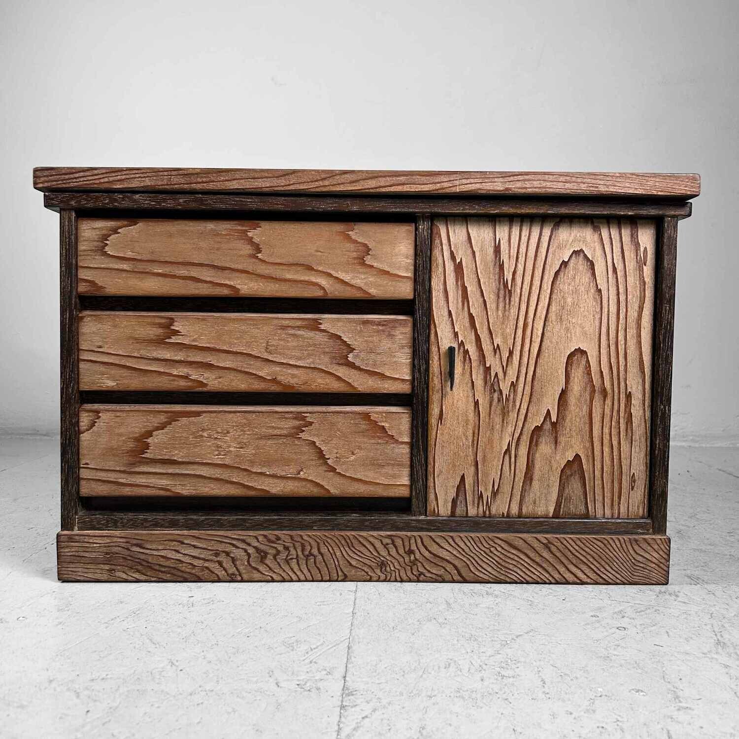 Low Japanese Tansu from the 1950s