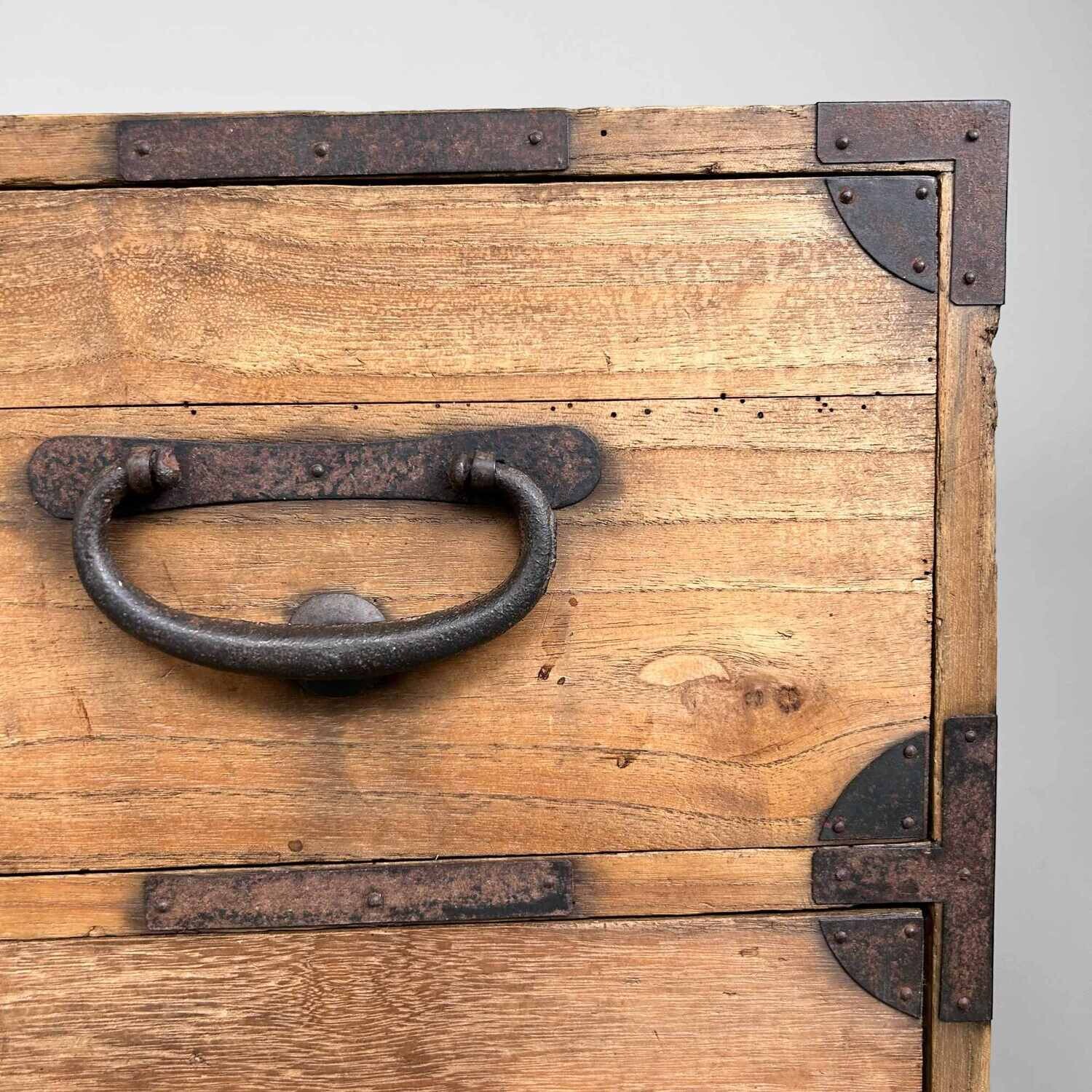 Japanse Kimono Tansu Ladekast, Meiji.