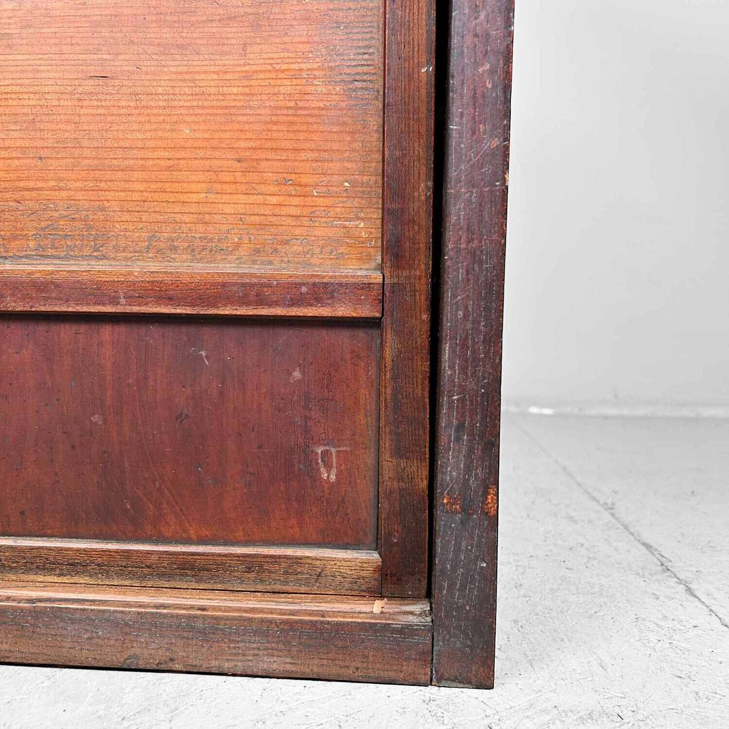 Japanse Traditionele Opberg Tansu Meiji periode
